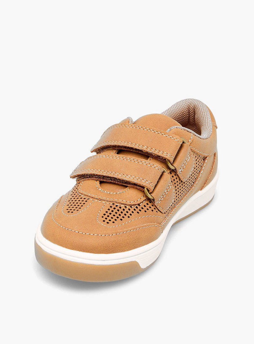حذاء سنيكرز بشريط إغلاق لاصق للأولاد من جونيورز-boys-shoes-sneakers-image-4
