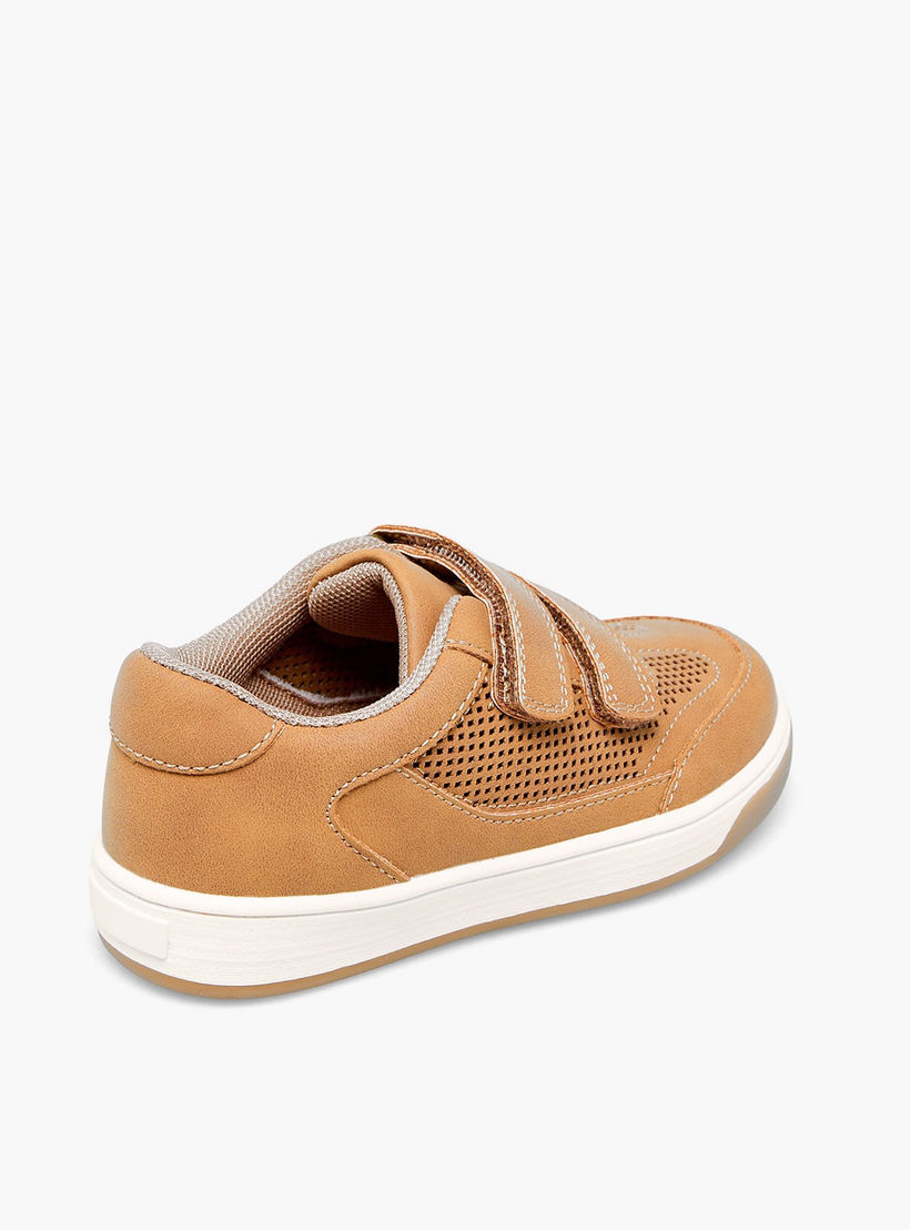 حذاء سنيكرز بشريط إغلاق لاصق للأولاد من جونيورز-boys-shoes-sneakers-image-6