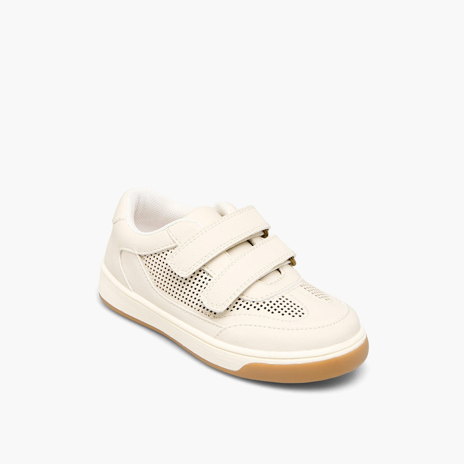 Juniors Boys Hook & Loop Ankle Sneakers-boys-shoes-sneakers-image-2