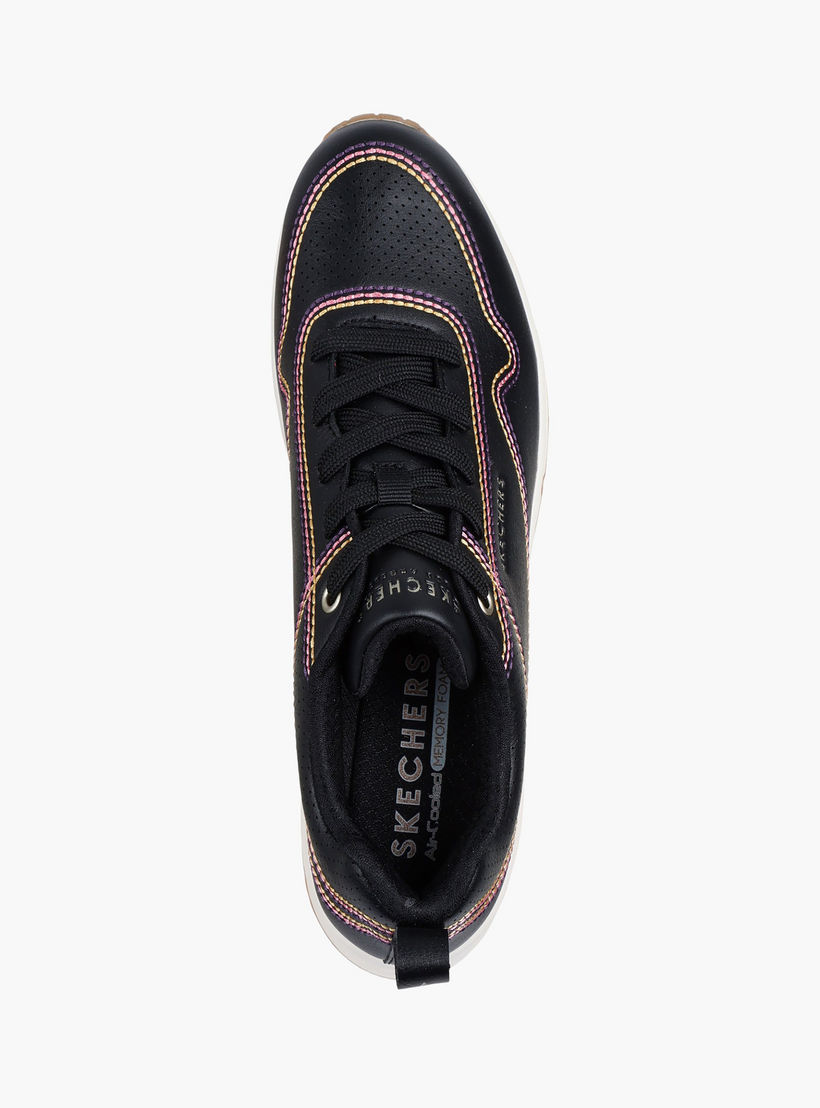 Skechers Women UNO Lace-Up Ankle Sneakers-women-shoes-sneakers-image-2