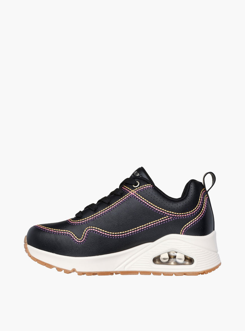 Skechers Women UNO Lace-Up Ankle Sneakers-women-shoes-sneakers-image-4