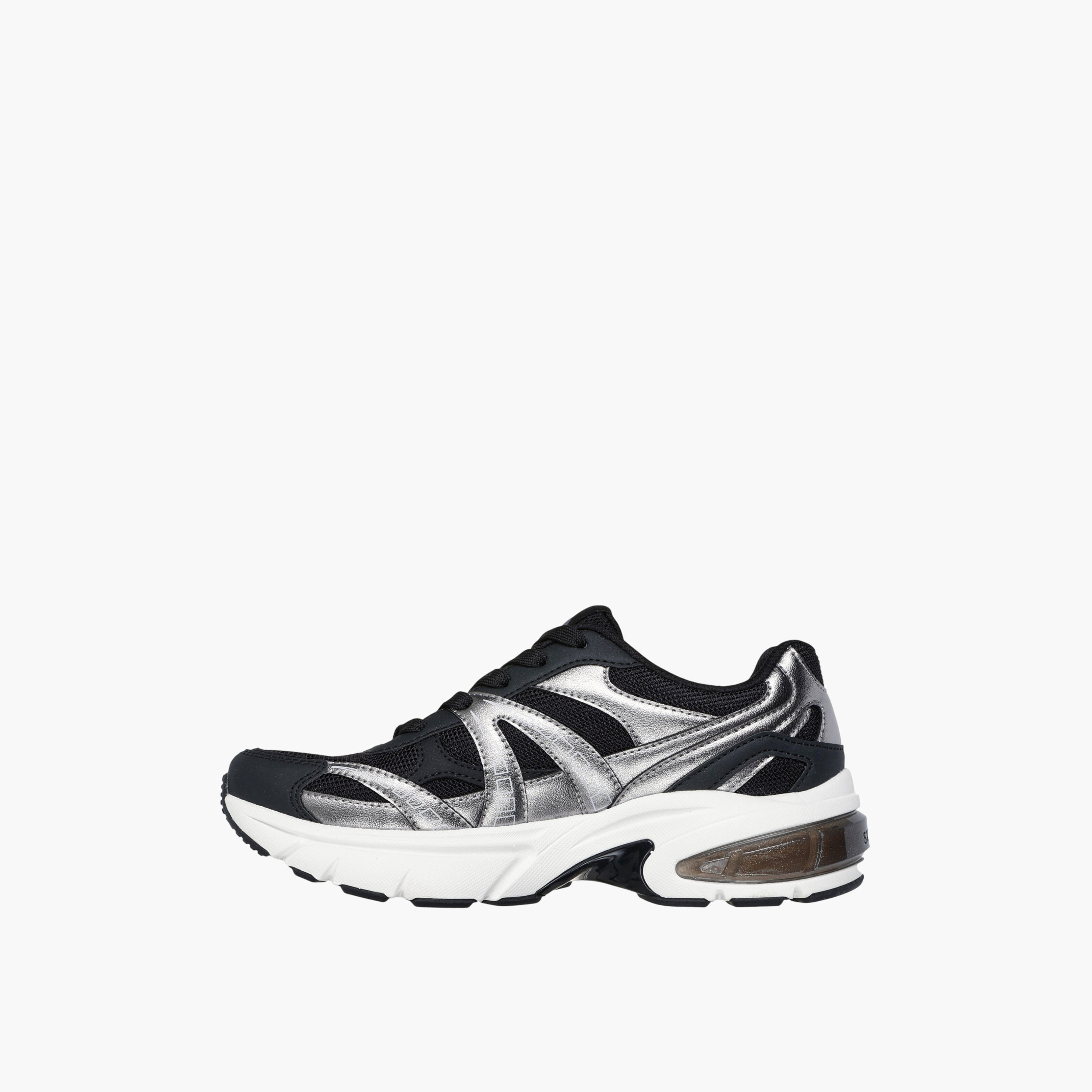 Skechers Women SKECHERS SHADOW Panelled Lace-Up Sports Shoes-women-shoes-sports-image-5