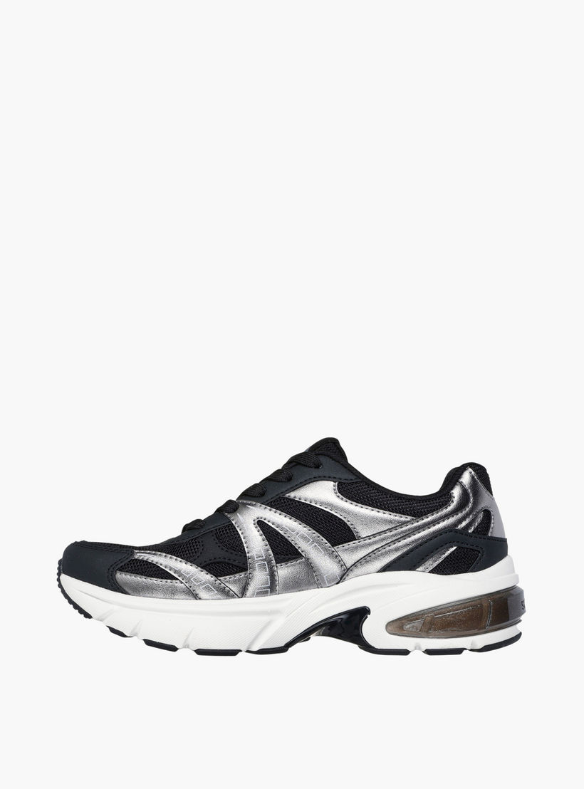 Skechers Women SKECHERS SHADOW Panelled Lace-Up Sports Shoes-women-shoes-sports-image-5