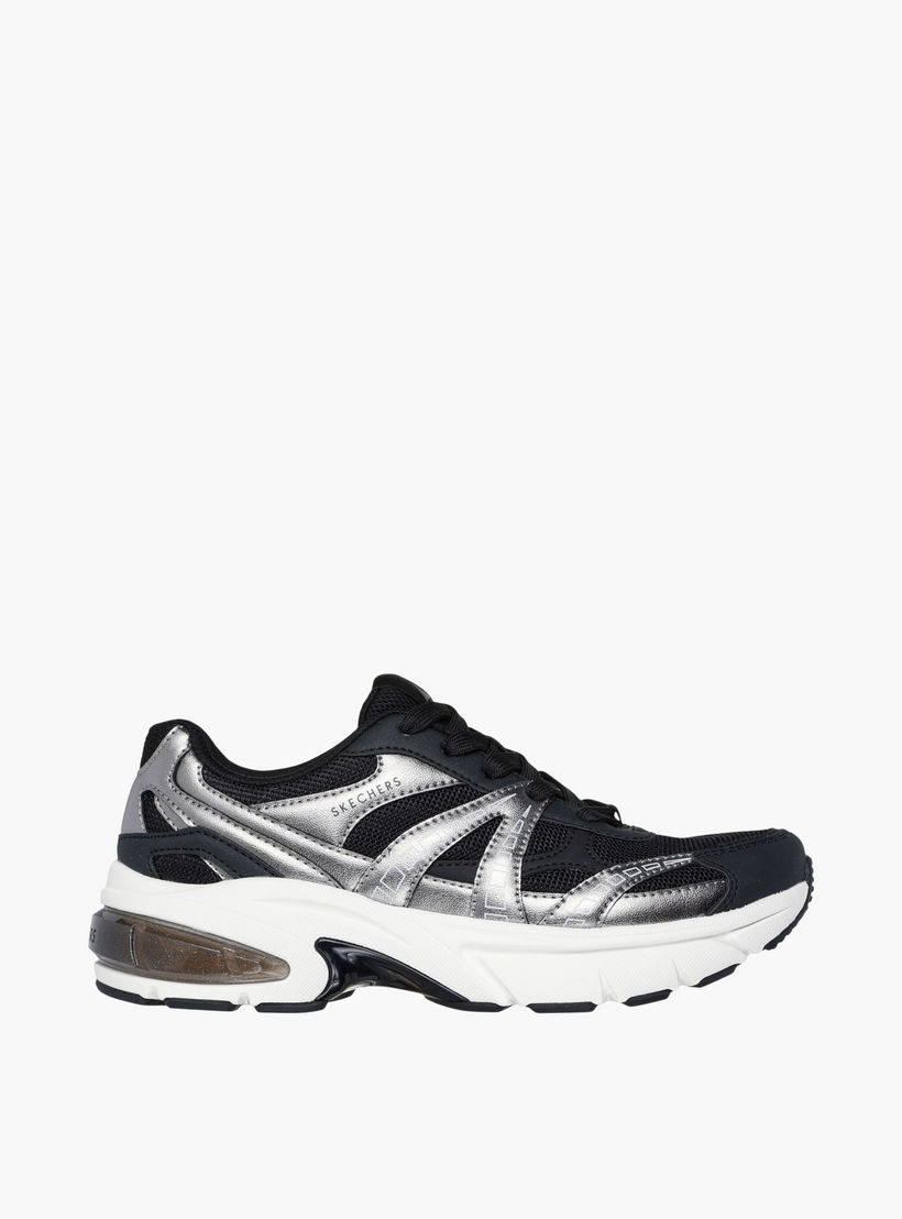 Skechers Women SKECHERS SHADOW Panelled Lace-Up Sports Shoes-women-shoes-sports-image-6