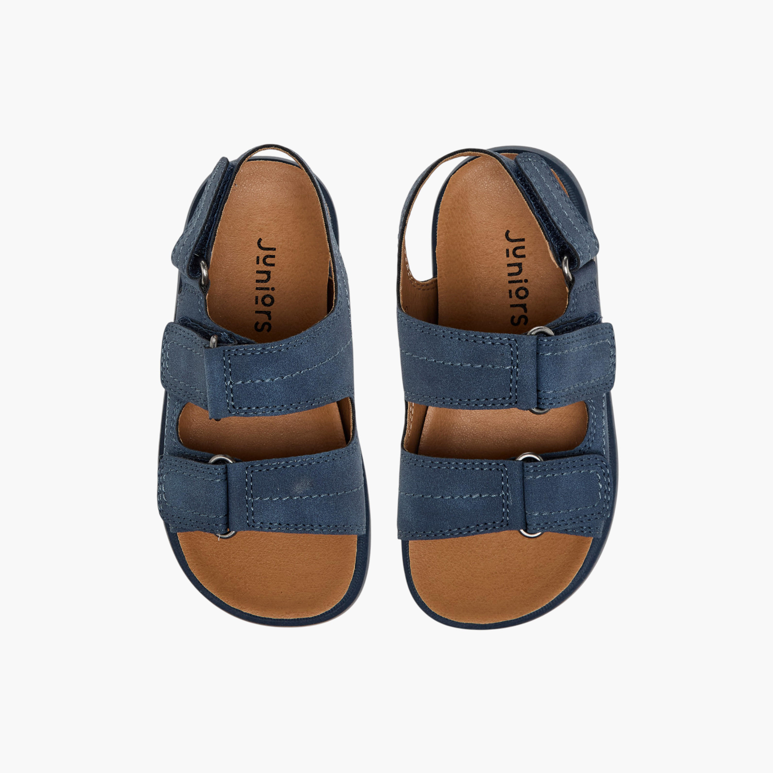 Juniors Boys Hook & Loop Sandals-boys-shoes-sandals-image-1