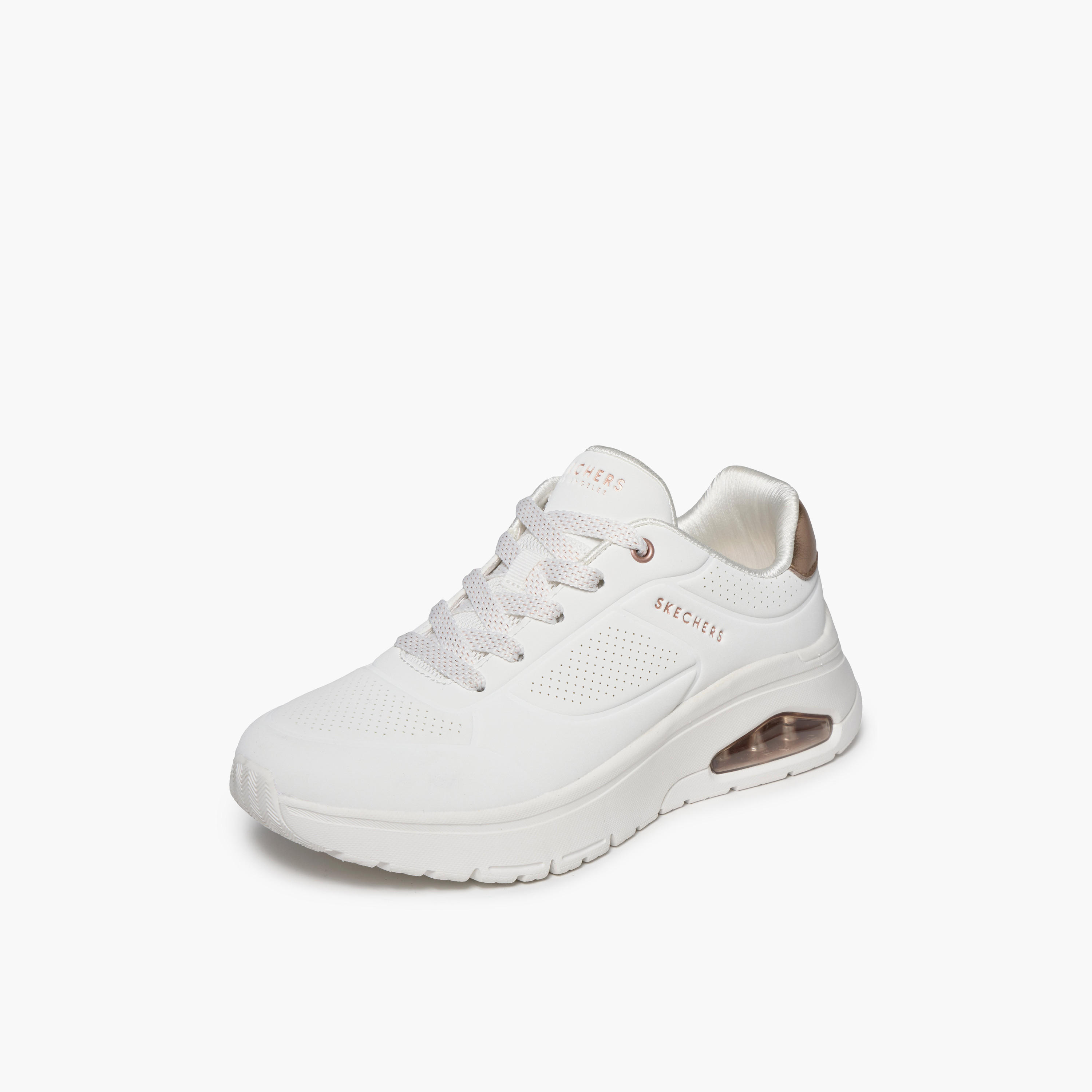 Skechers Women UNO FLEX Lace-Up  Ankle Sneakers-sports-women-shoes-image-4