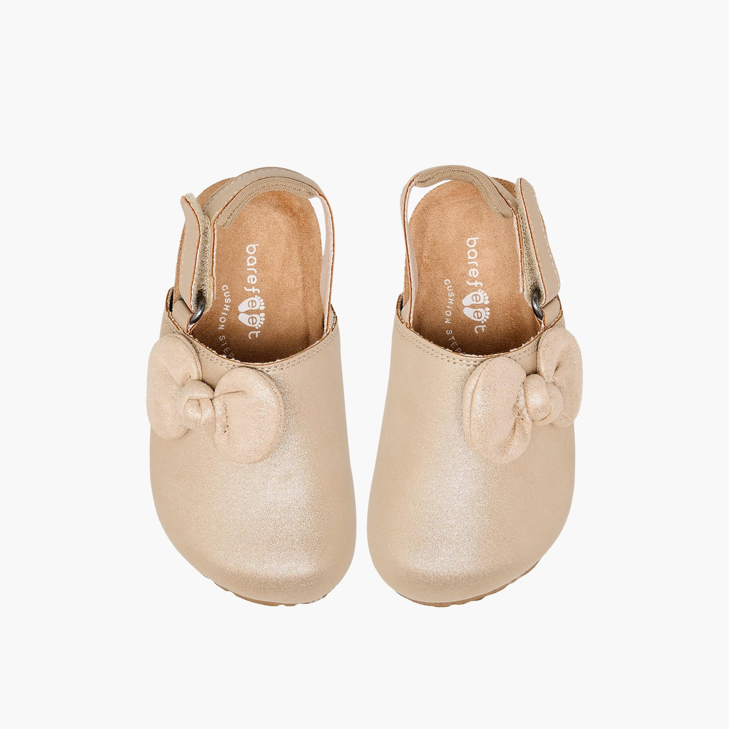 Barefeet Girls Hook & Loop Mules-girls-shoes-sandals-image-1