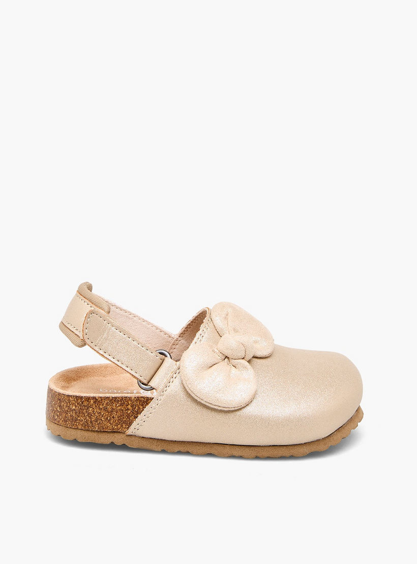 Barefeet Girls Hook & Loop Mules-girls-shoes-sandals-image-3