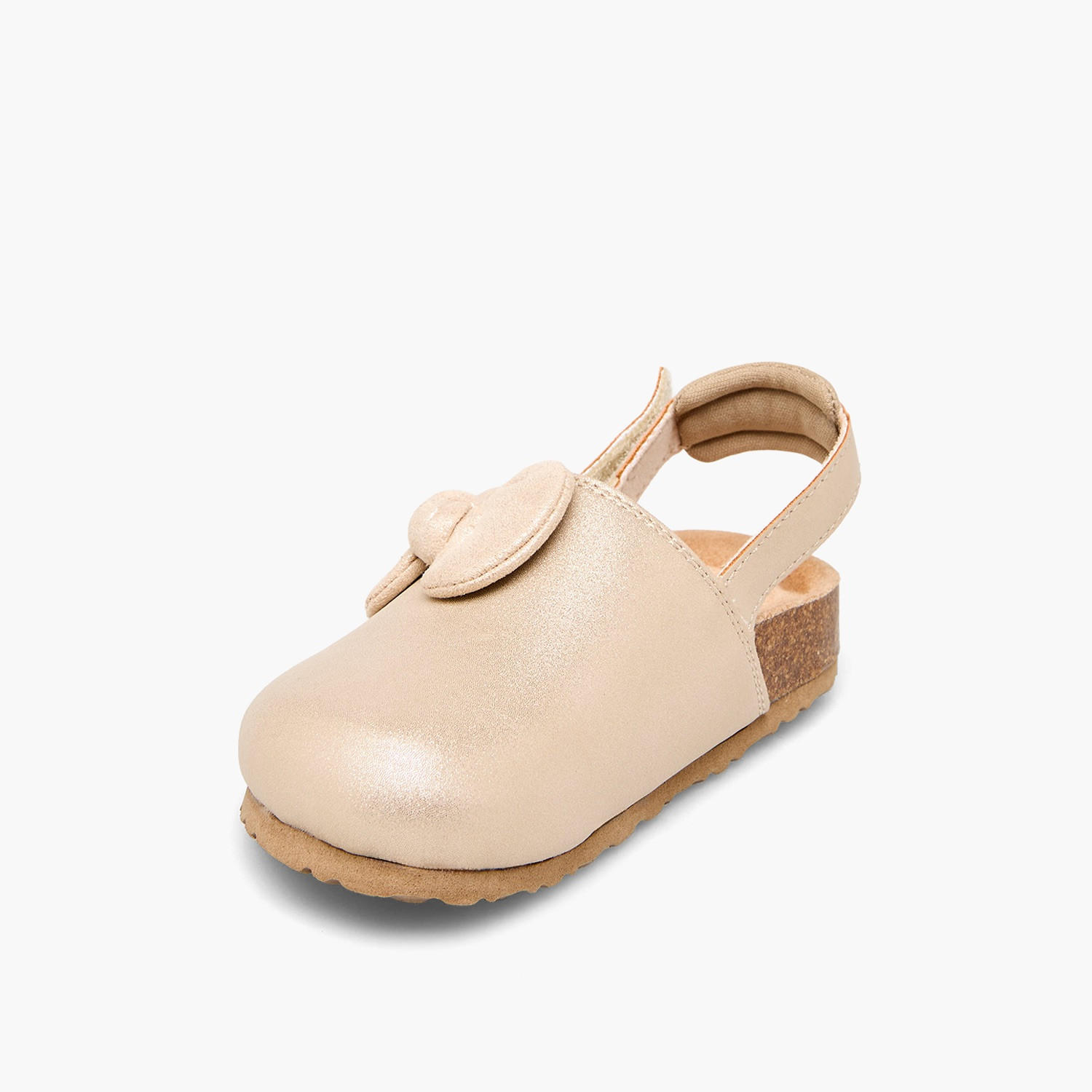 Barefeet Girls Hook & Loop Mules-girls-shoes-sandals-image-4