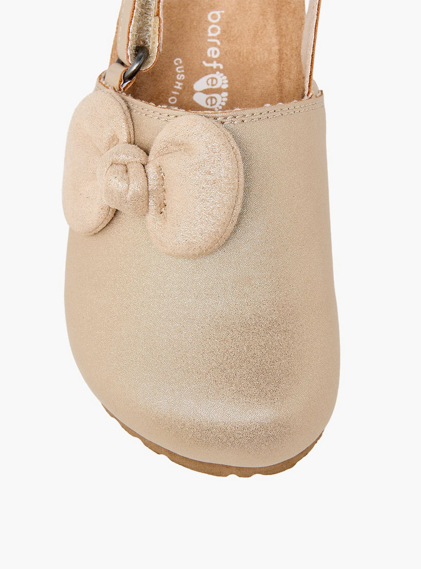 Barefeet Girls Hook & Loop Mules-girls-shoes-sandals-image-7