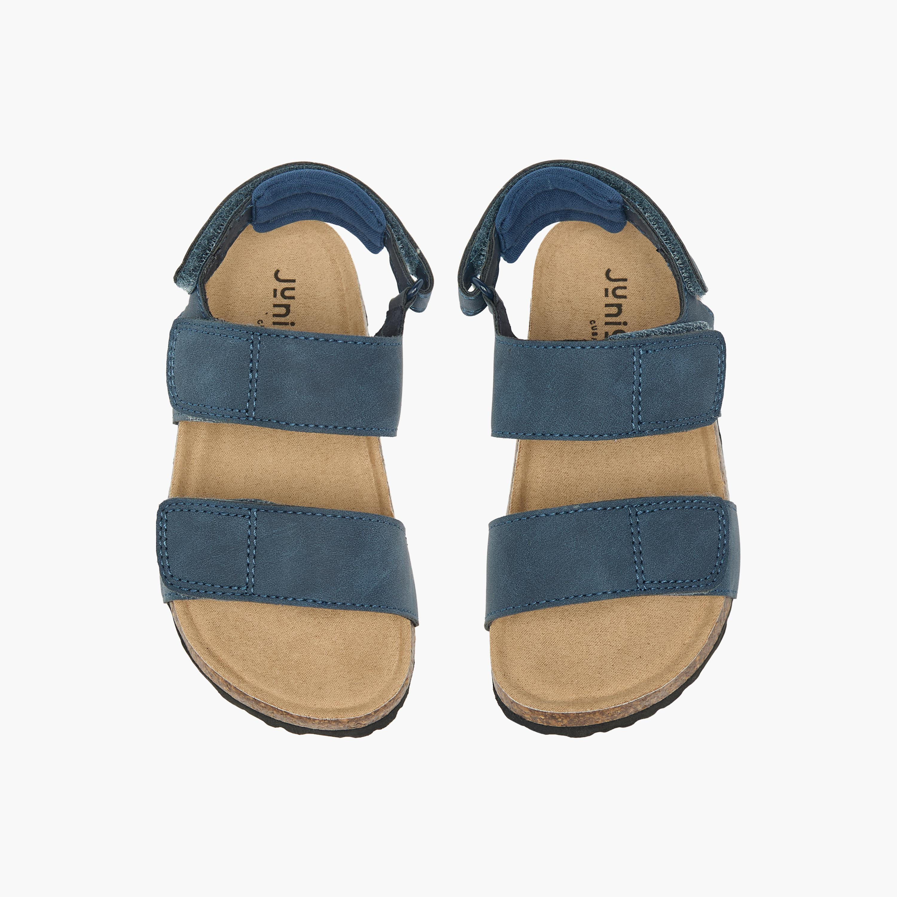 Juniors Boys Hook & Loop Strap Sandals-boys-shoes-sandals-image-1