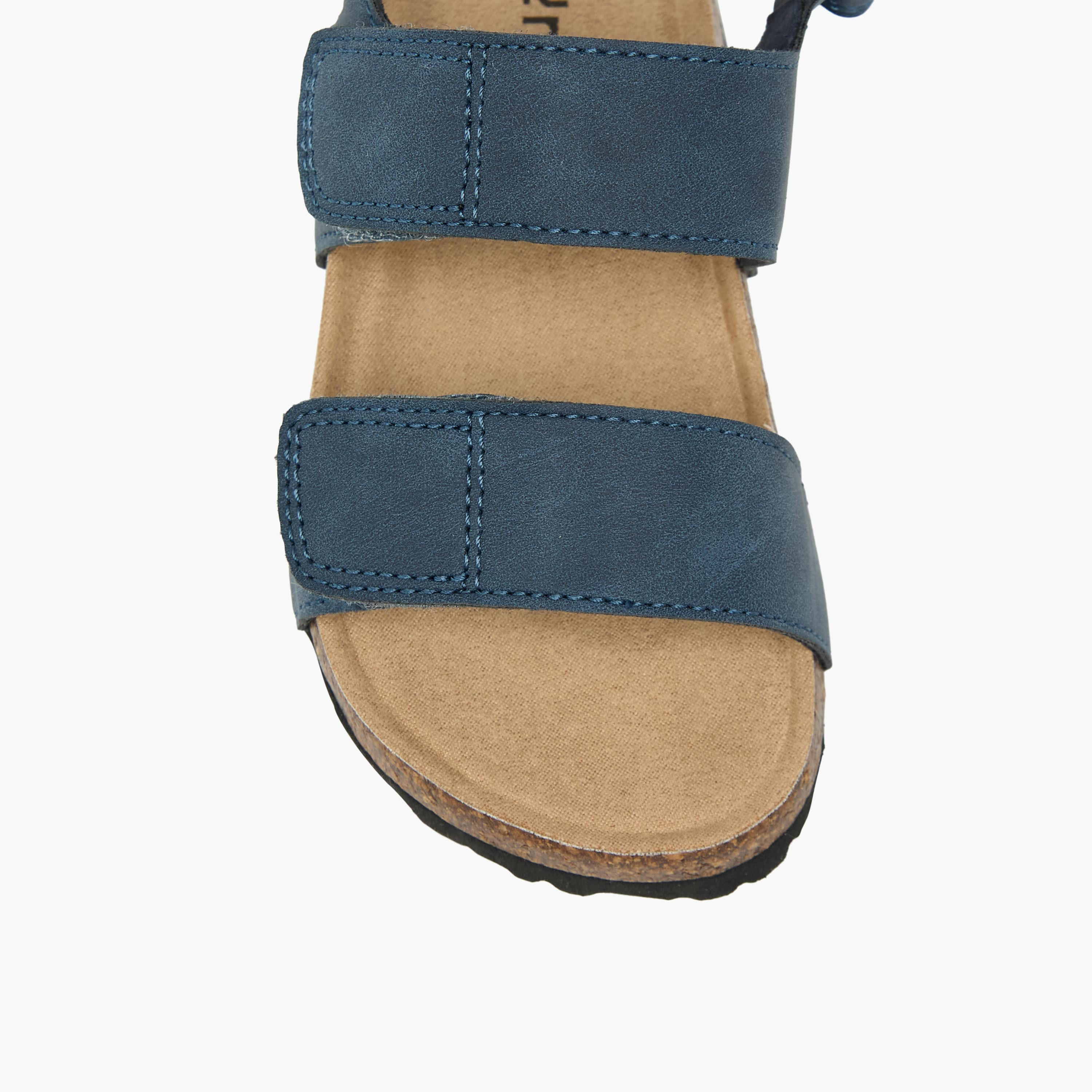 Juniors Boys Hook & Loop Strap Sandals-boys-shoes-sandals-image-3