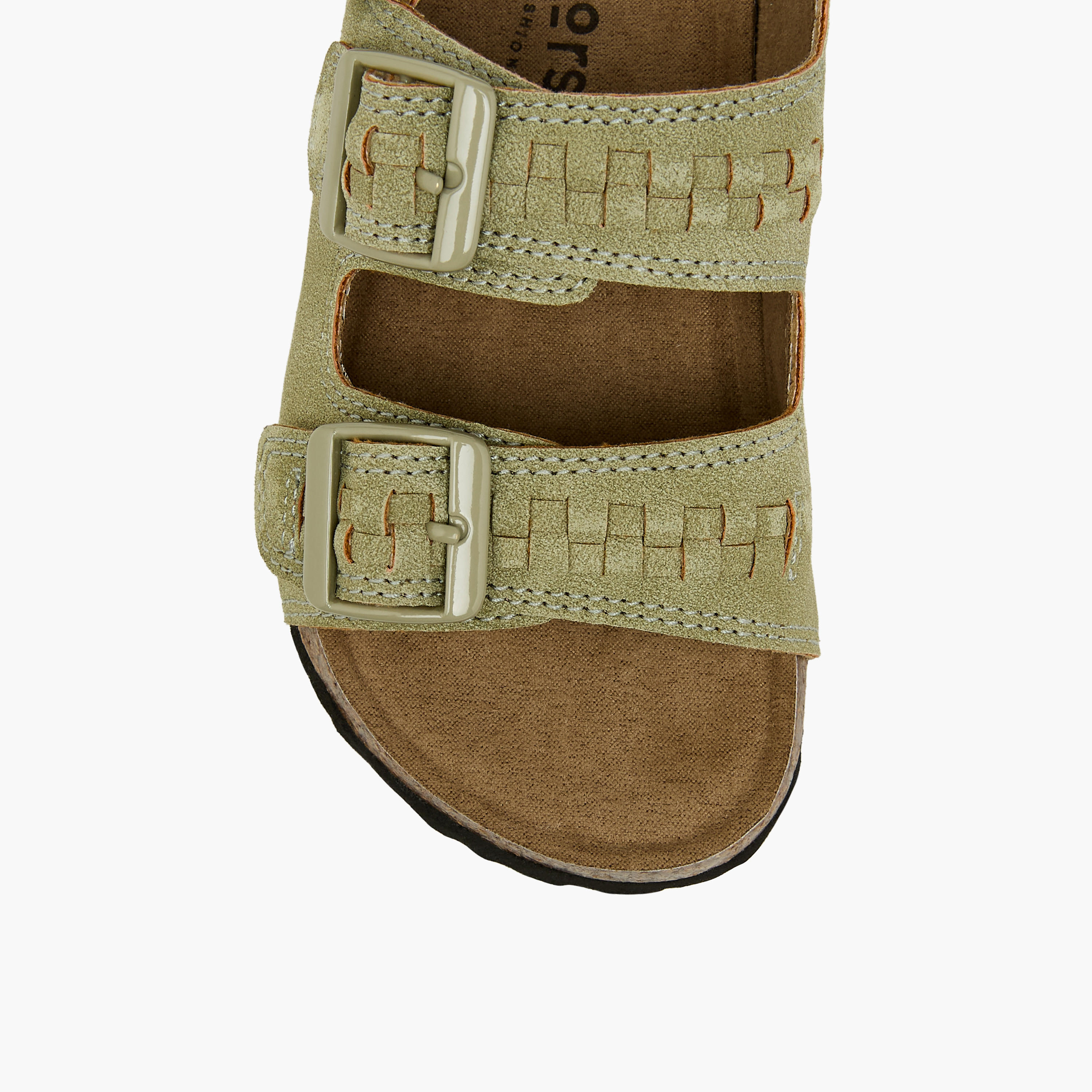 صندل بتفاصيل إبزيم وشريط إغلاق لاصق للأولاد من جونيورز-boys-shoes-sandals-image-3