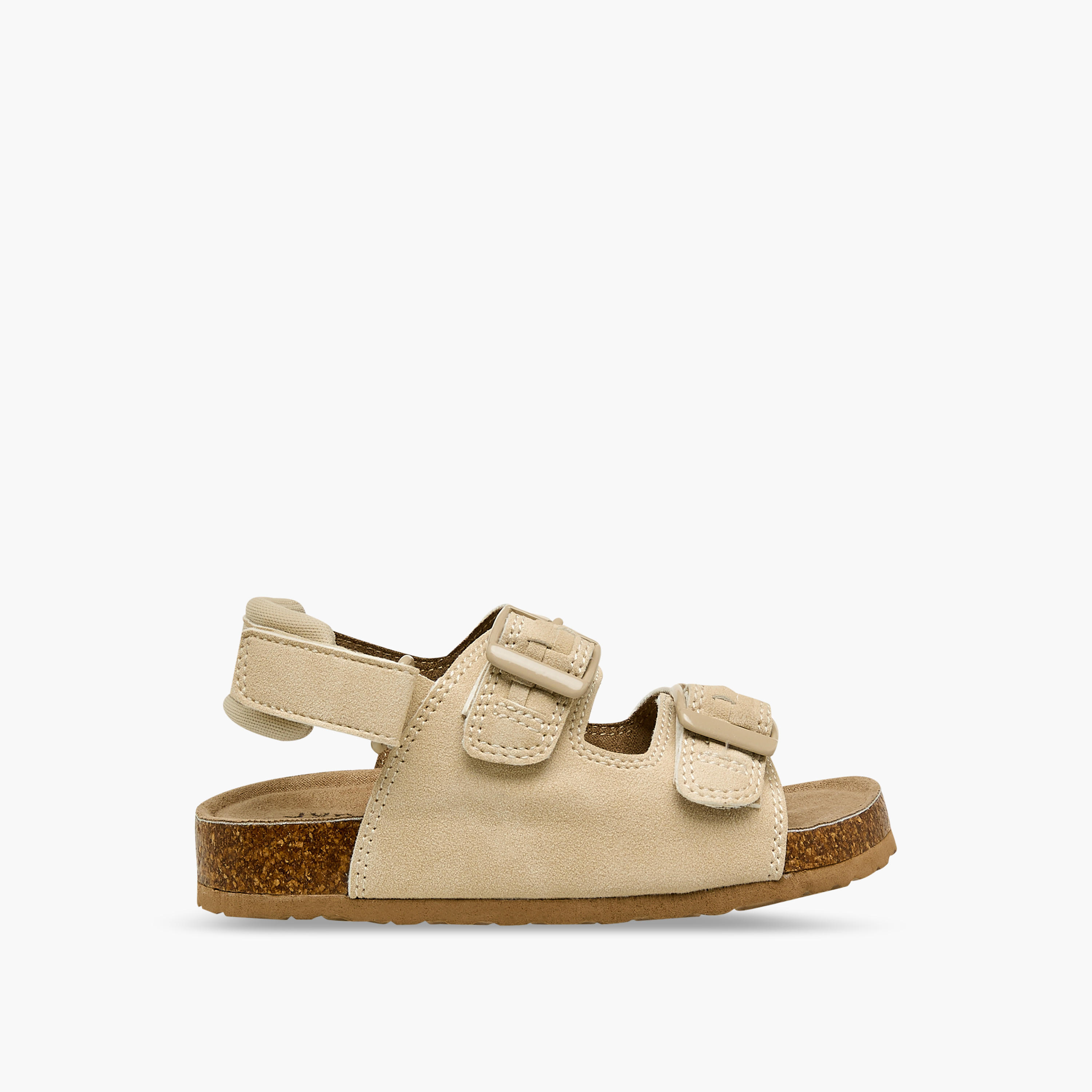 Juniors Boys Buckle Detail Hook & Loop Sandals-boys-shoes-sandals-image-2