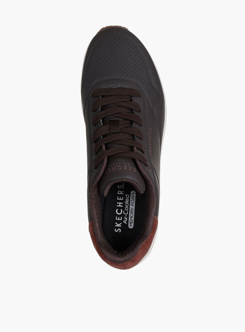 حذاء سنيكرز أونو برباط إغلاق للكاحل للرجال من سكيتشرز-sports-men-shoes-image-2