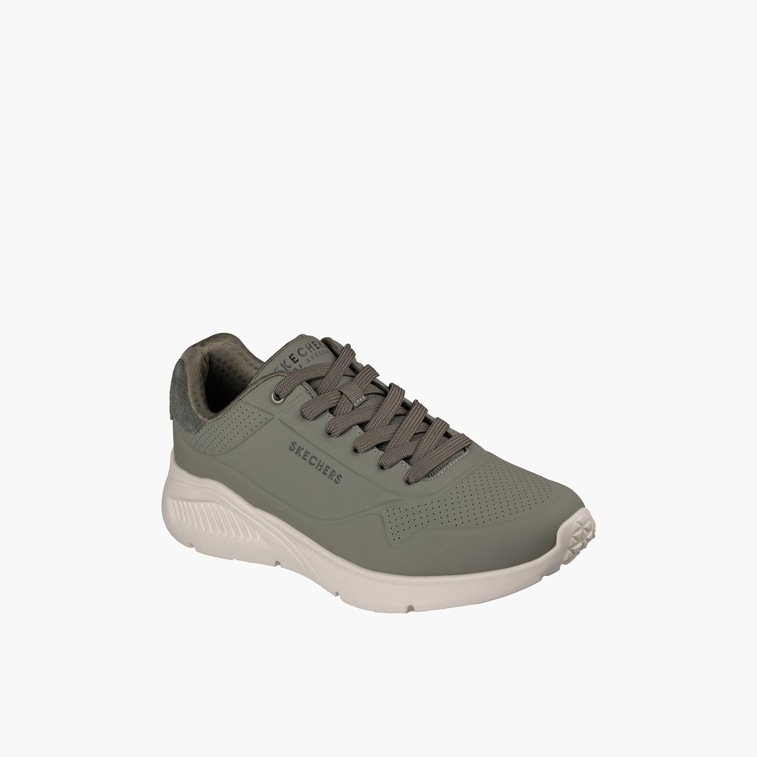 حذاء سنيكرز طول الكاحل برباط للرجال أونو لايت من سكيتشرز-sports-men-shoes-image-1