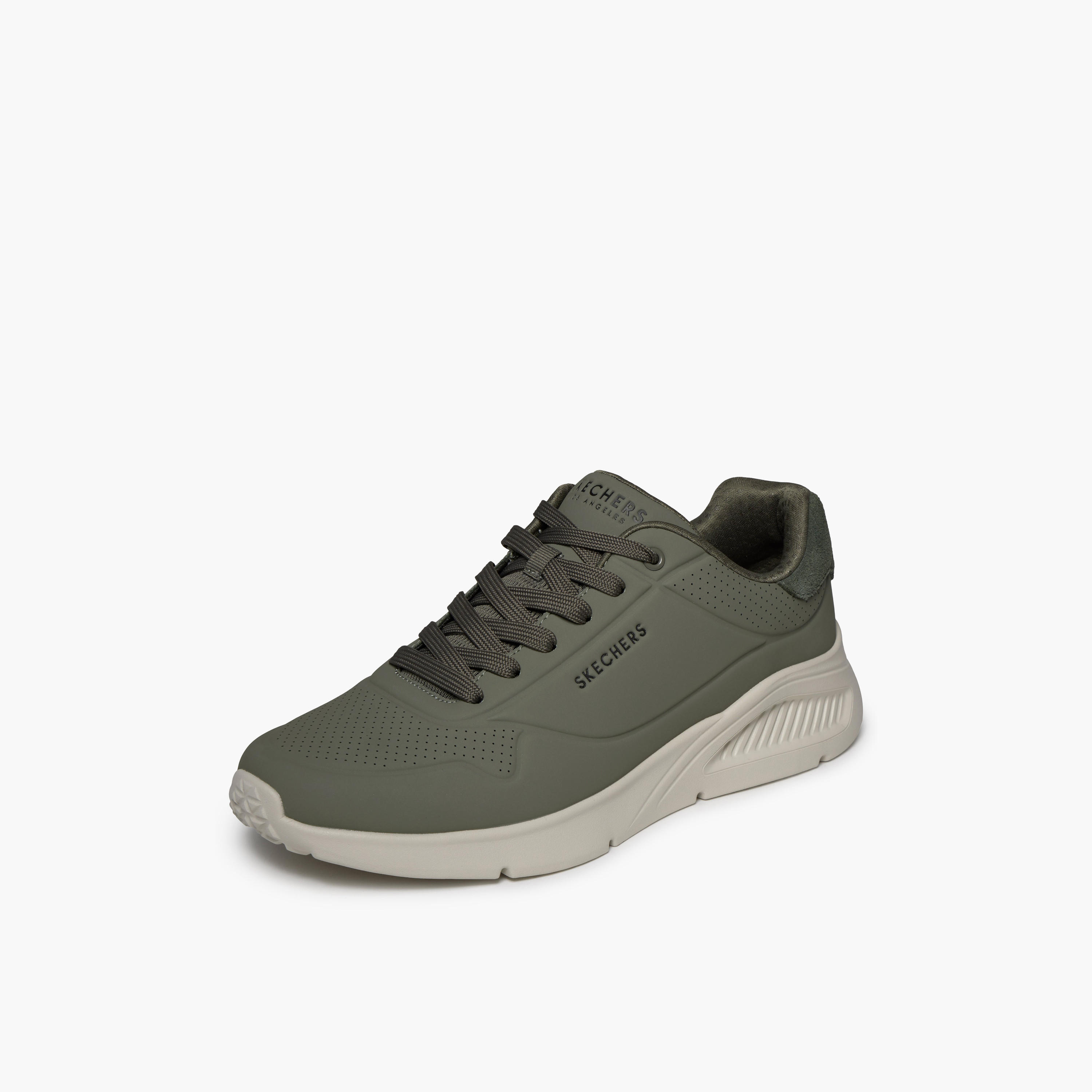 حذاء سنيكرز طول الكاحل برباط للرجال أونو لايت من سكيتشرز-sports-men-shoes-image-4