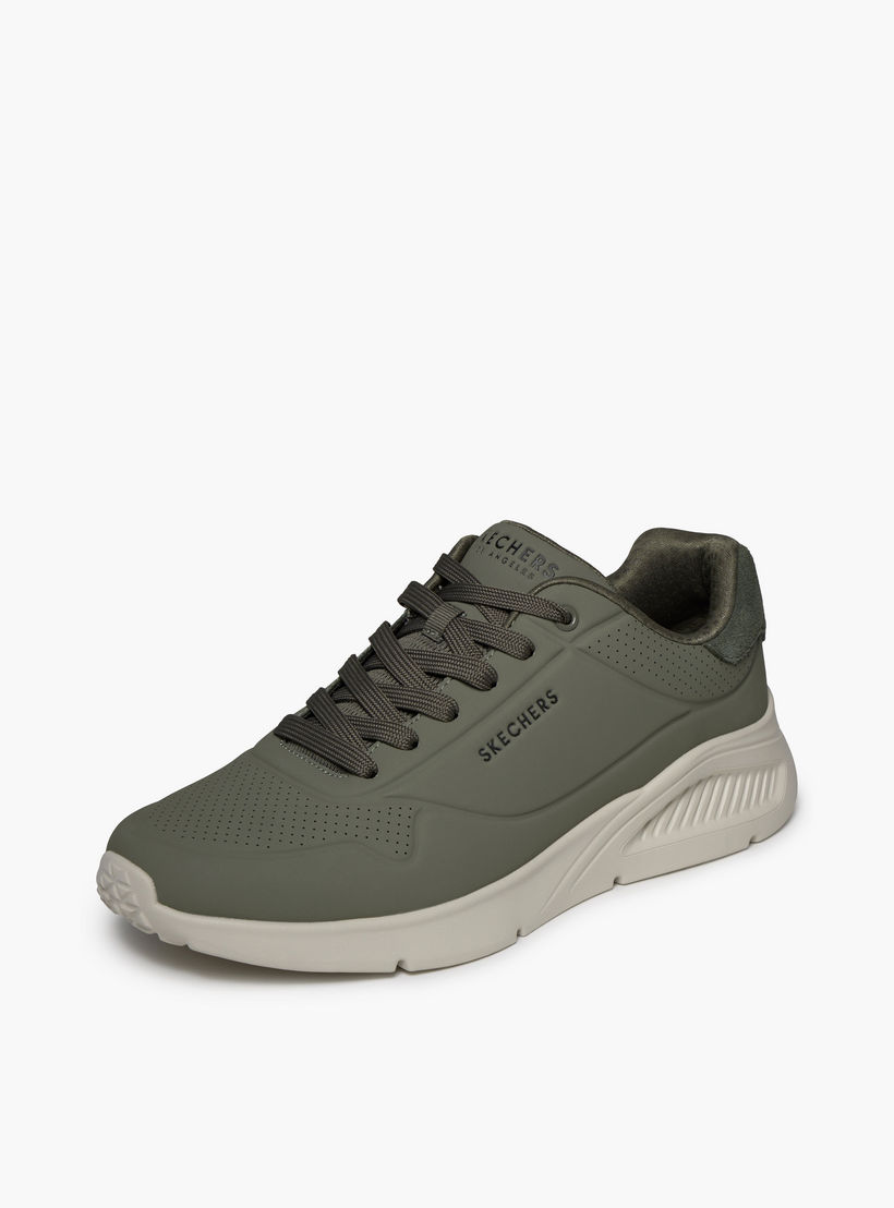 حذاء سنيكرز طول الكاحل برباط للرجال أونو لايت من سكيتشرز-sports-men-shoes-image-4