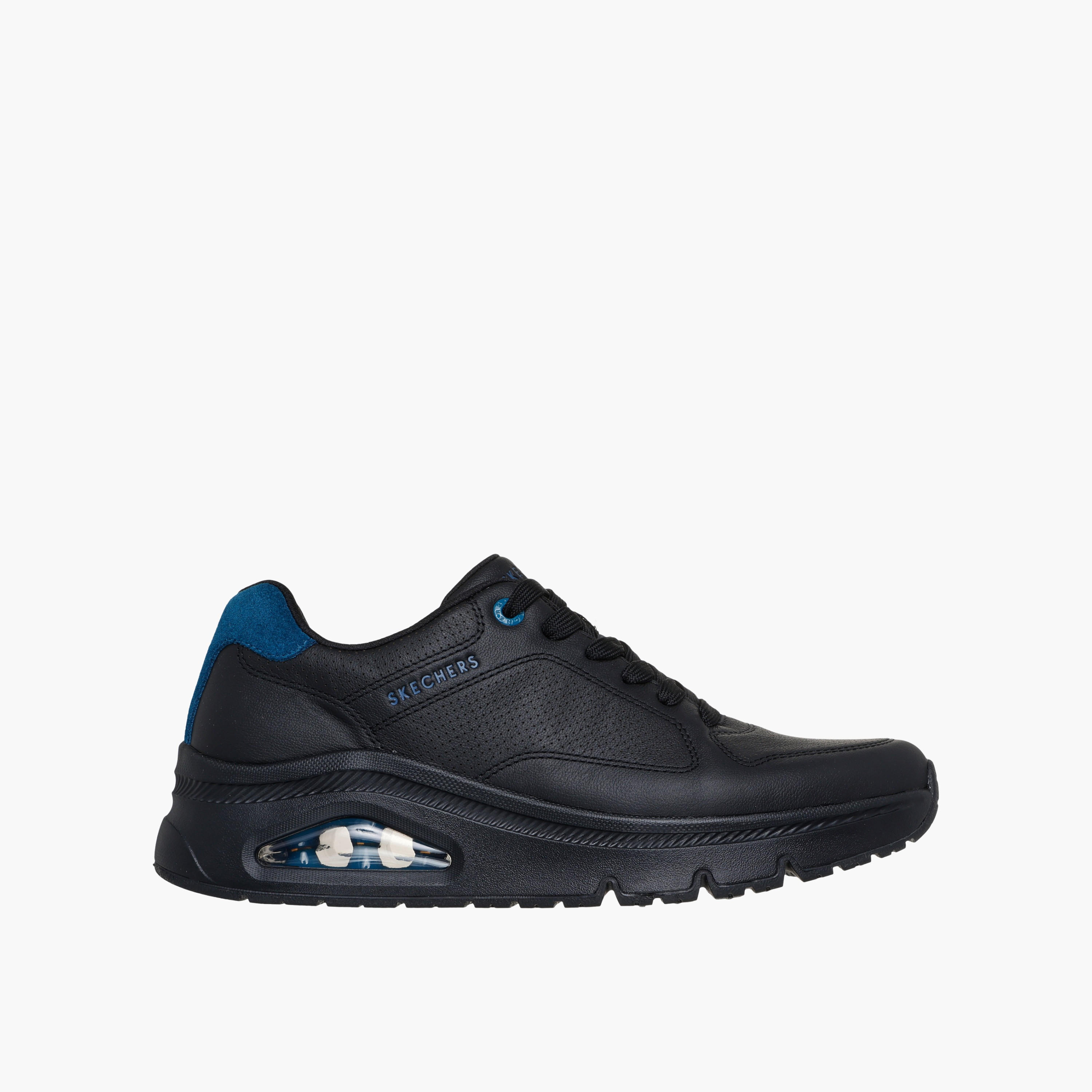 Skechers Men UNO ICON Lace-Up Leather Sports Shoes-men-shoes-sneakers-image-1