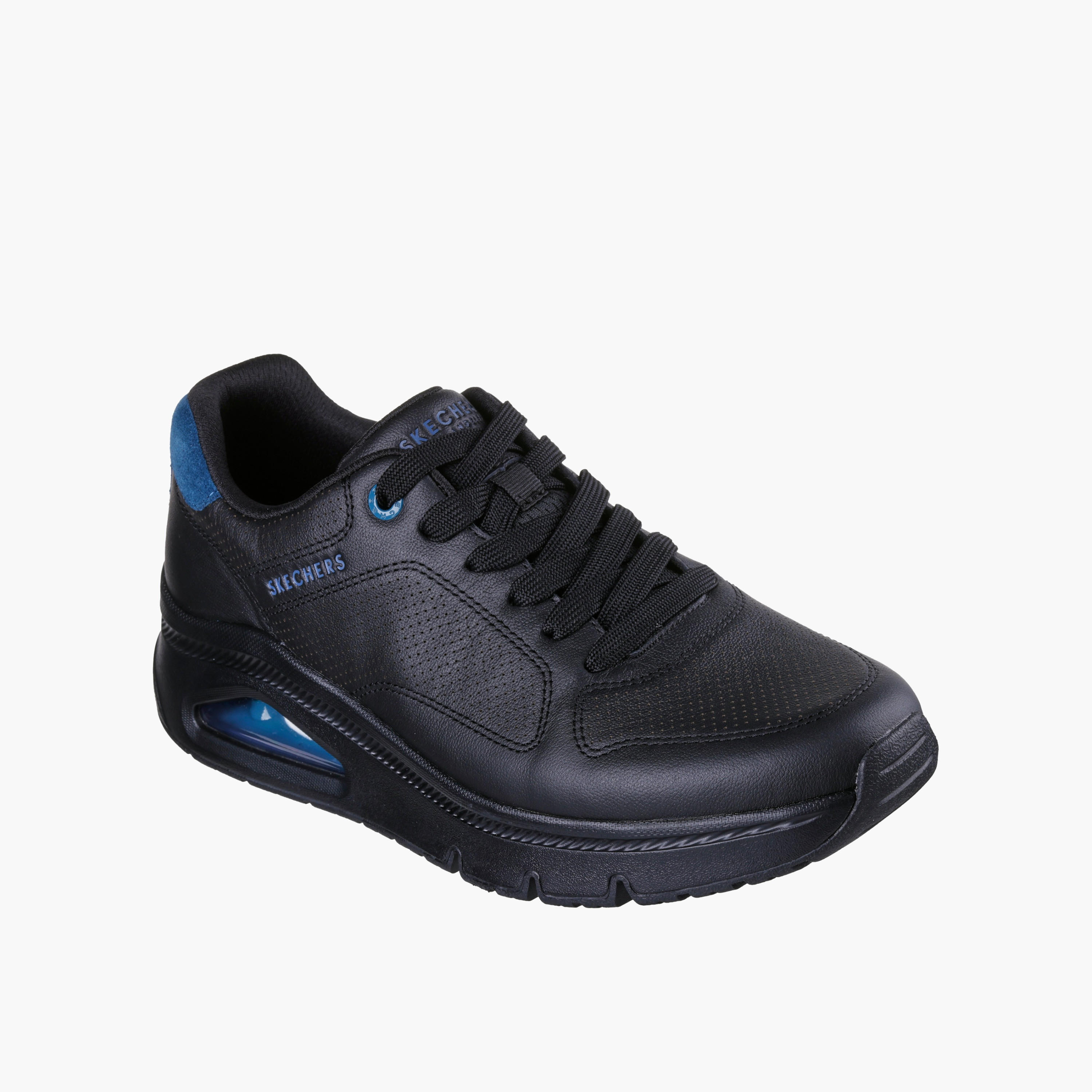 Skechers Men UNO ICON Lace-Up Leather Sports Shoes-men-shoes-sneakers-image-4