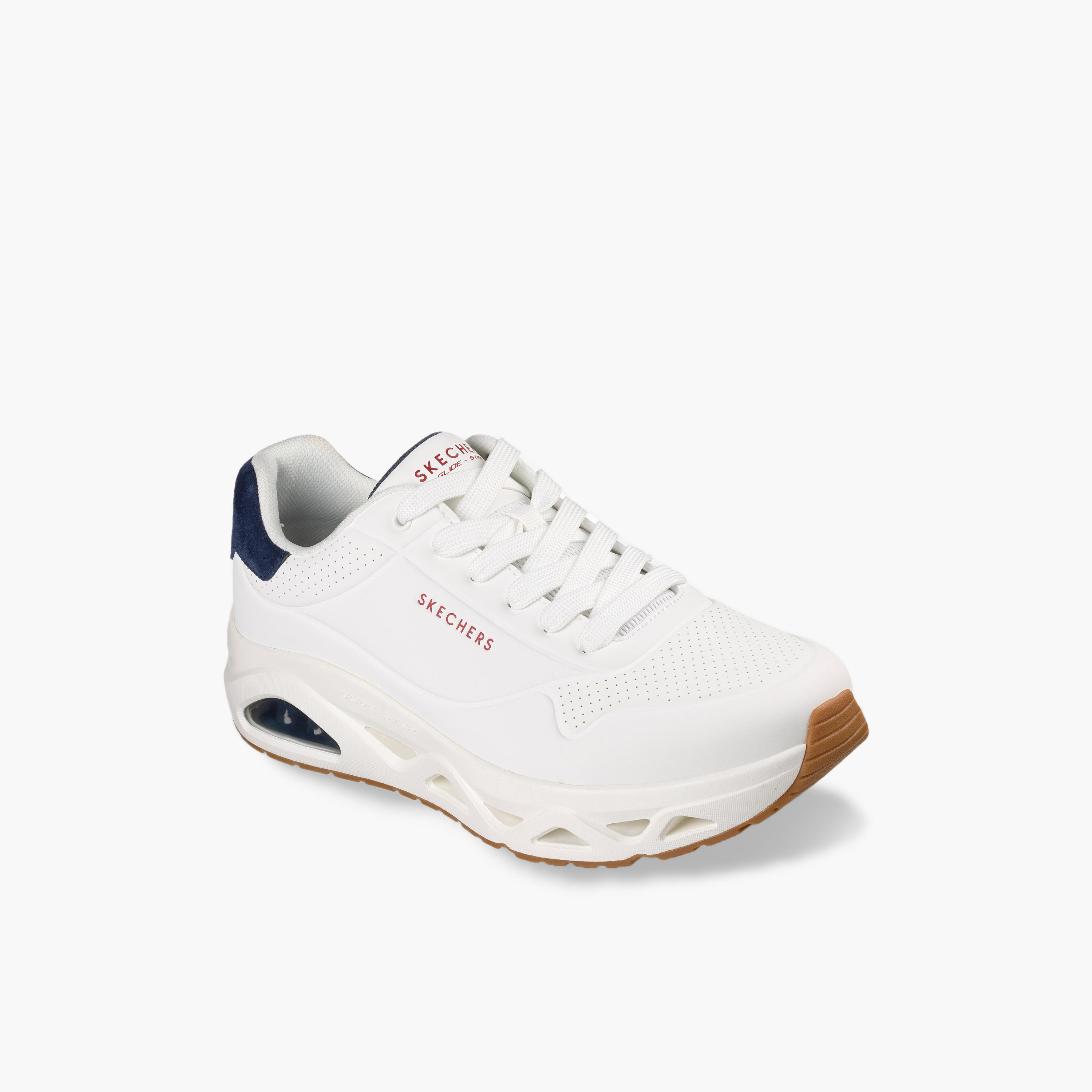 حذاء سنيكرز برباط بكاحل منخفض أونو جلايد ستيب للرجال من سكيتشرز-men-shoes-sneakers-image-1