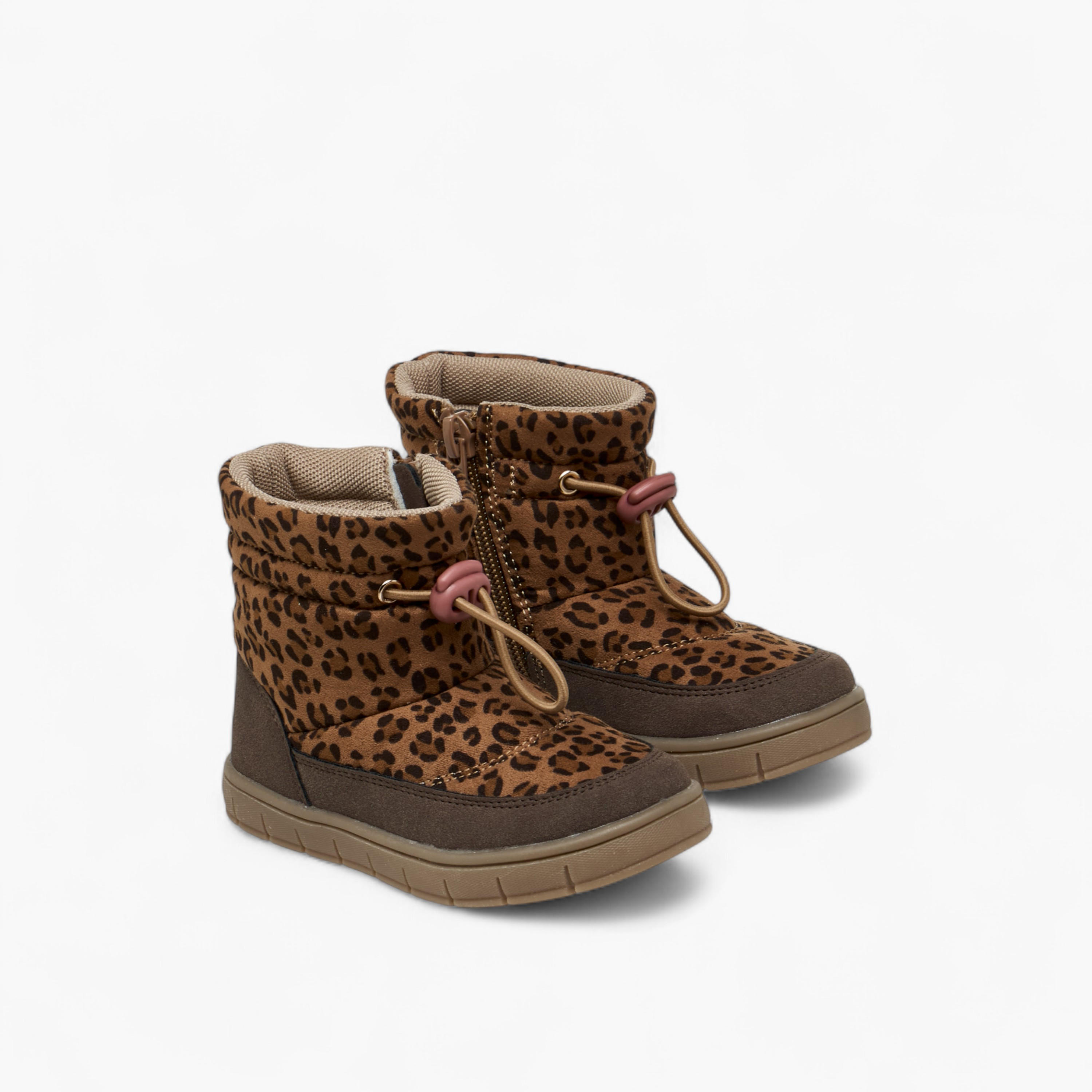 بوت بطول الكاحل وسحاب إغلاق وطبعات حيوانات من بيرفيت-girls-shoes-boots-image-1