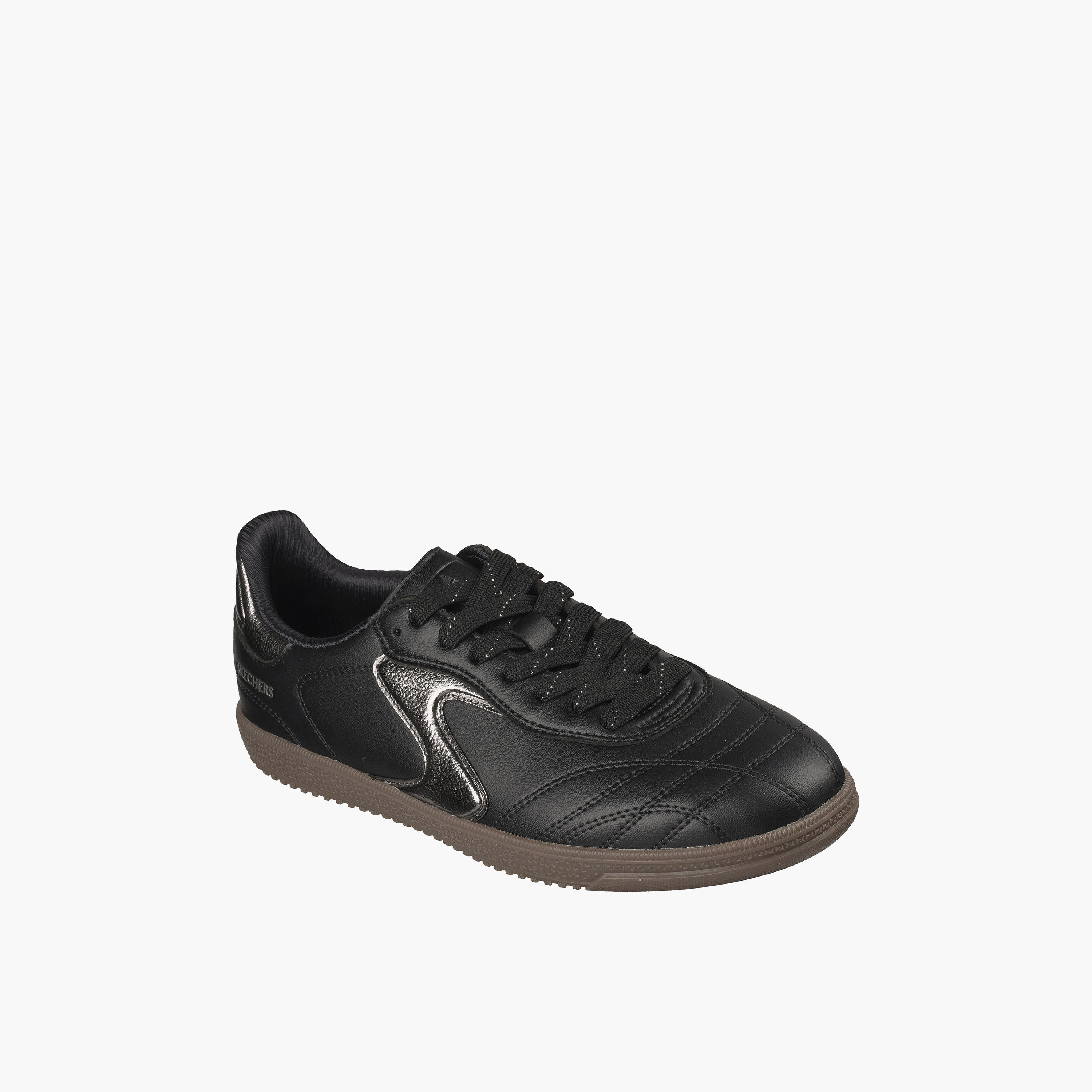 Skechers Women HOTSHOT Lace-Up Ankle Sneakers - 185252-BKSL-sports-women-shoes-image-1