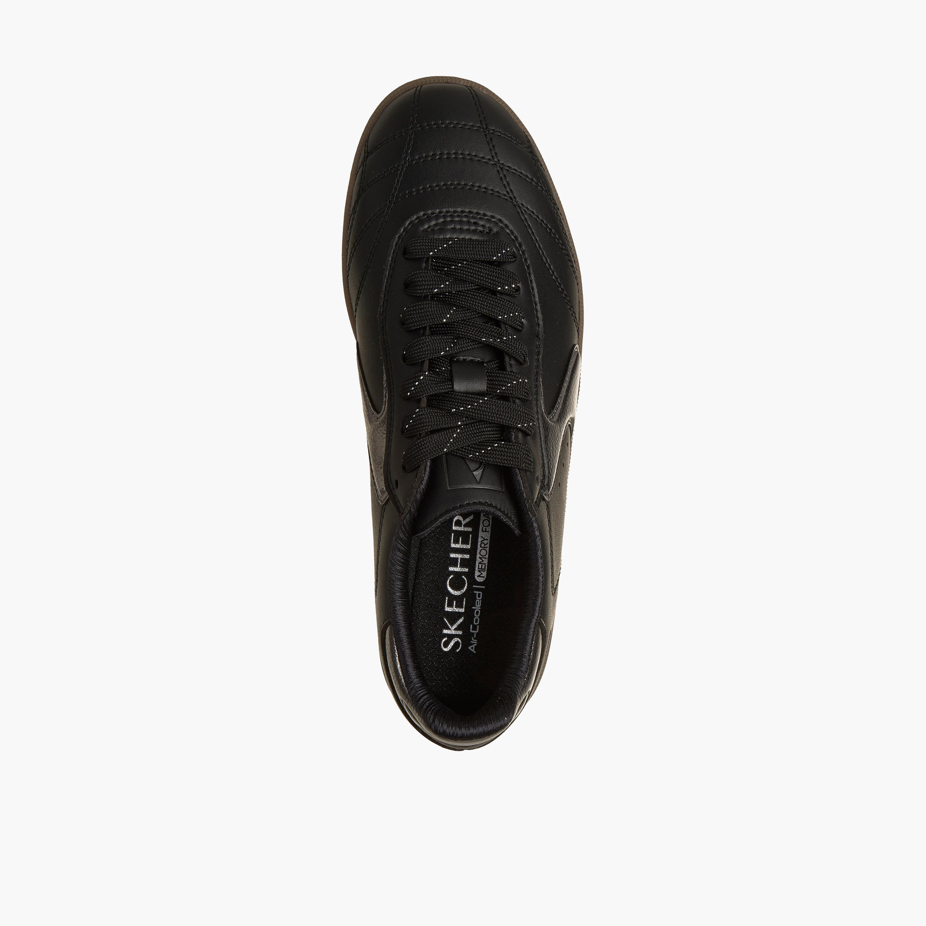 Skechers Women HOTSHOT Lace-Up Ankle Sneakers - 185252-BKSL-sports-women-shoes-image-2