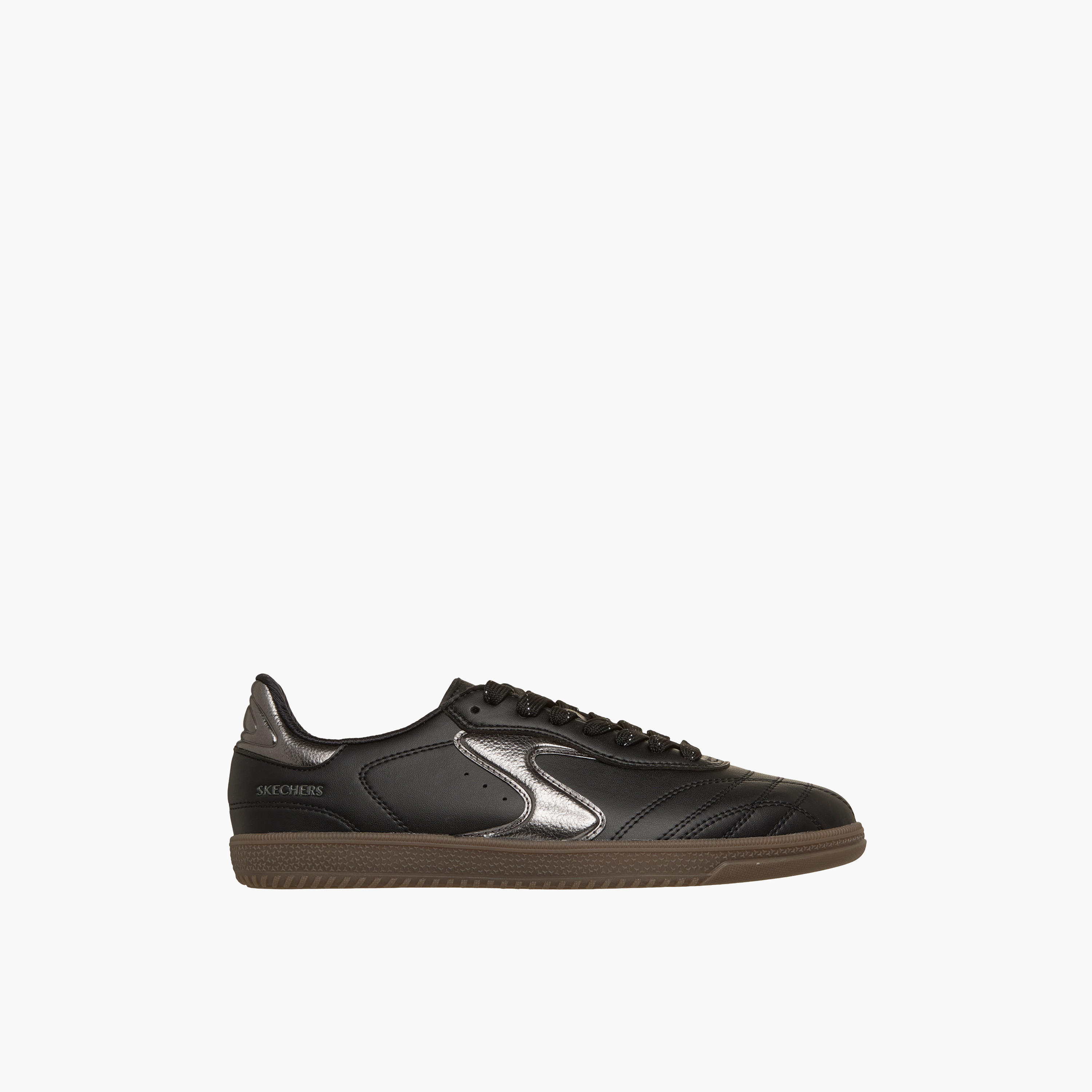 Skechers Women HOTSHOT Lace-Up Ankle Sneakers - 185252-BKSL-sports-women-shoes-image-3