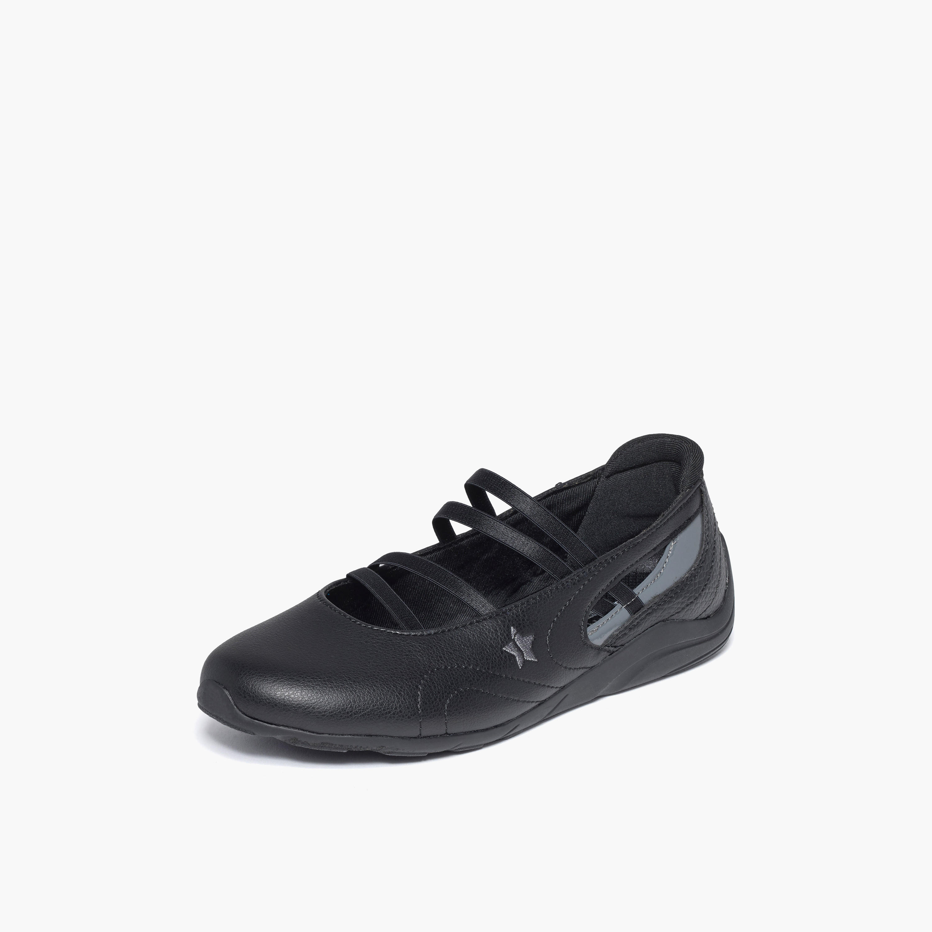 Skechers Women Court Racer Elastic Strap Mary Jane Shoes-women-shoes-ballerinas-image-5
