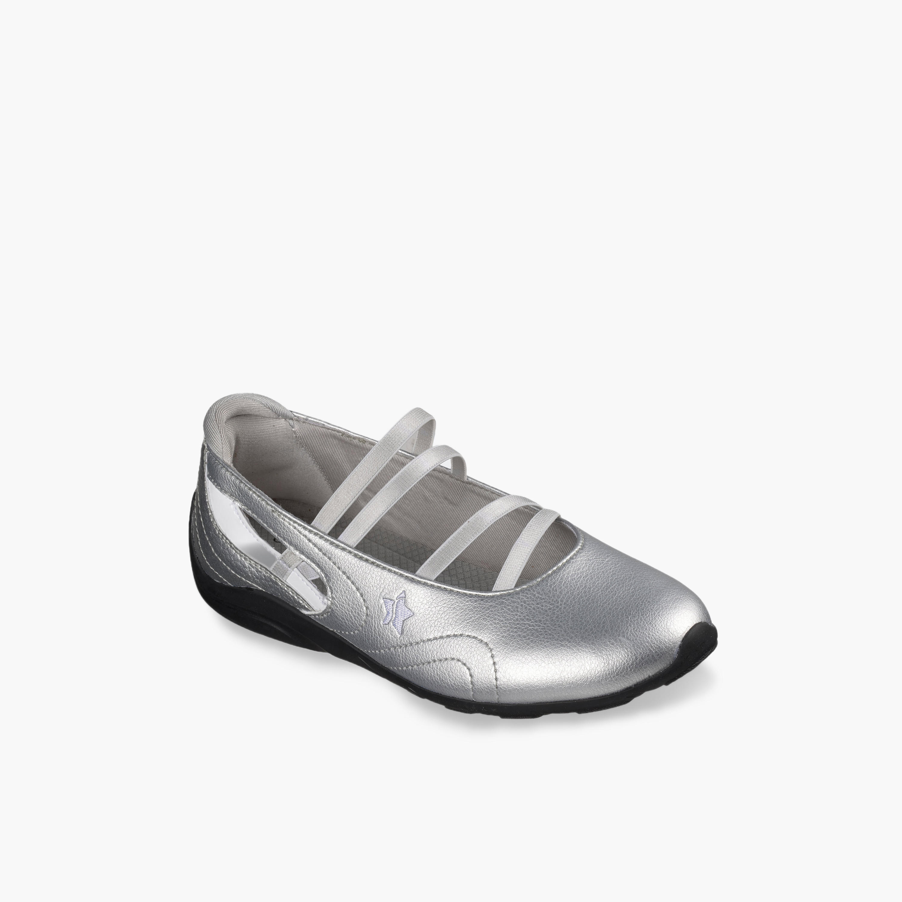 Skechers Women Court Racer Elasticated Strap Mary Jane Shoes-women-shoes-ballerinas-image-1