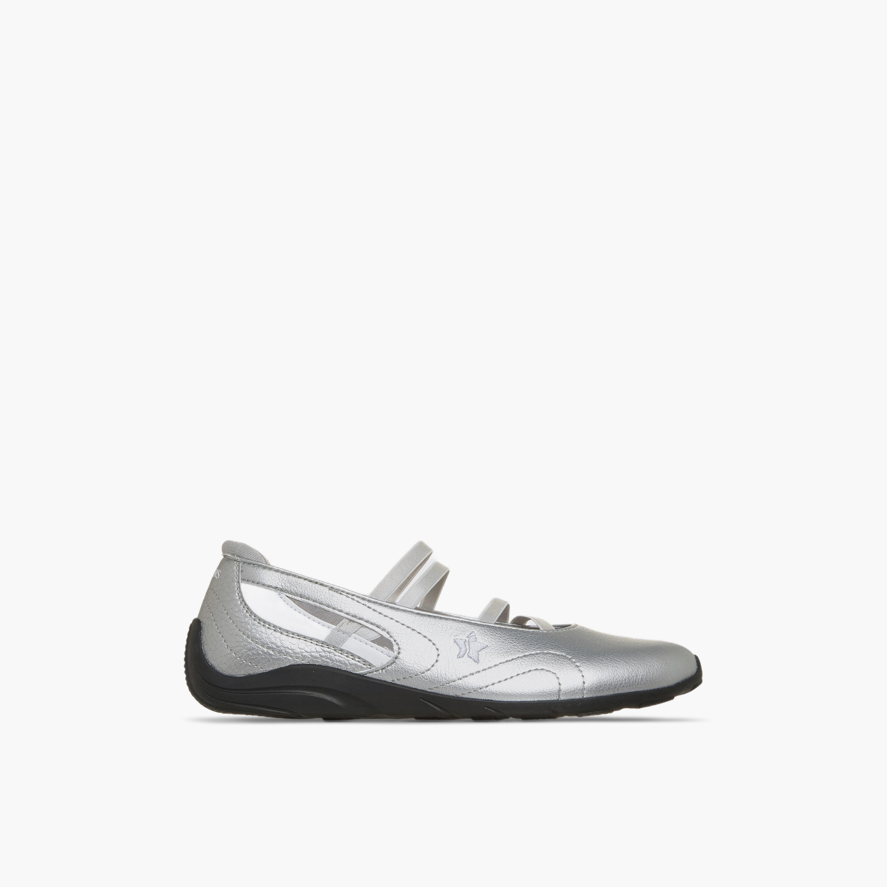 Skechers Women Court Racer Elasticated Strap Mary Jane Shoes-women-shoes-ballerinas-image-2