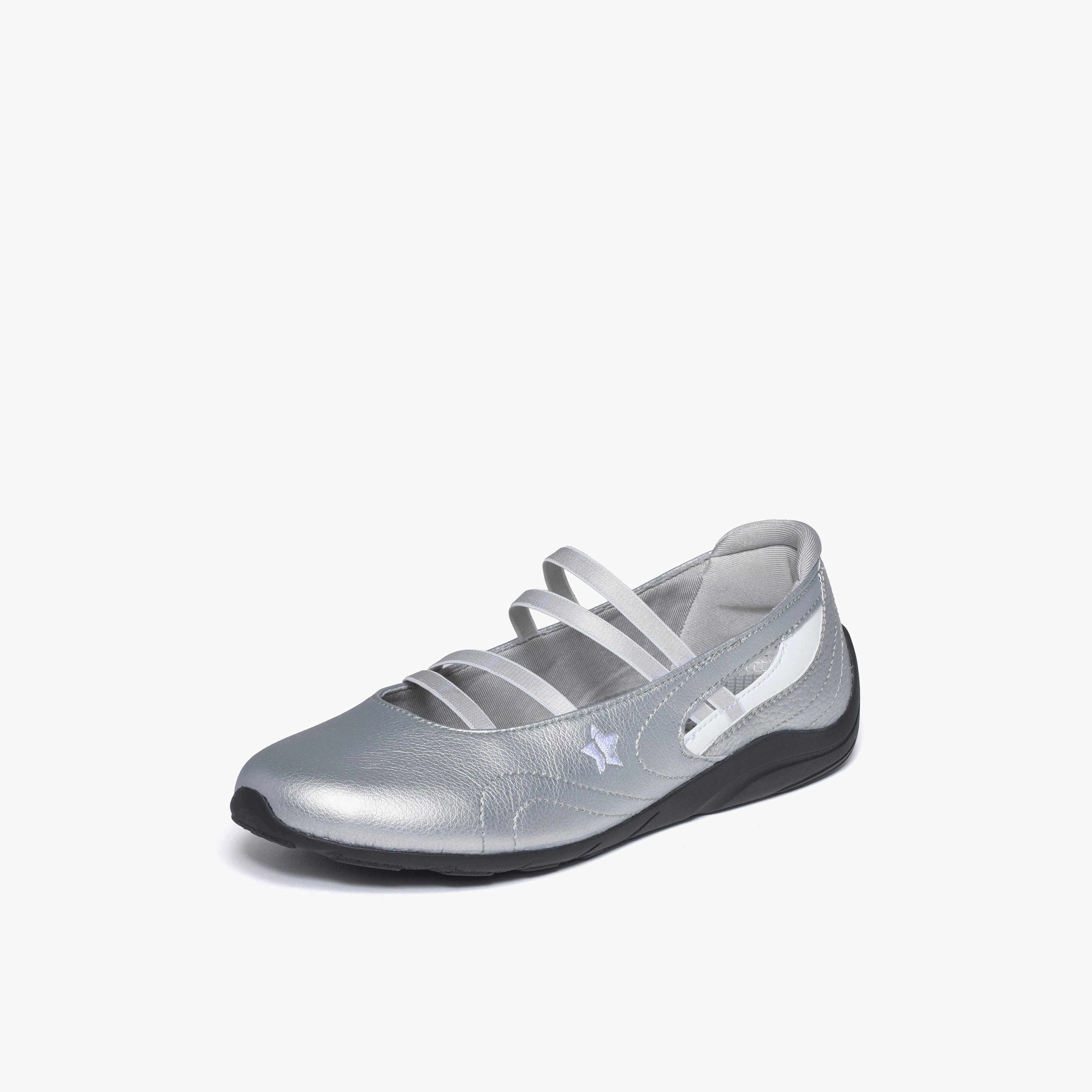 Skechers Women Court Racer Elasticated Strap Mary Jane Shoes-women-shoes-ballerinas-image-5