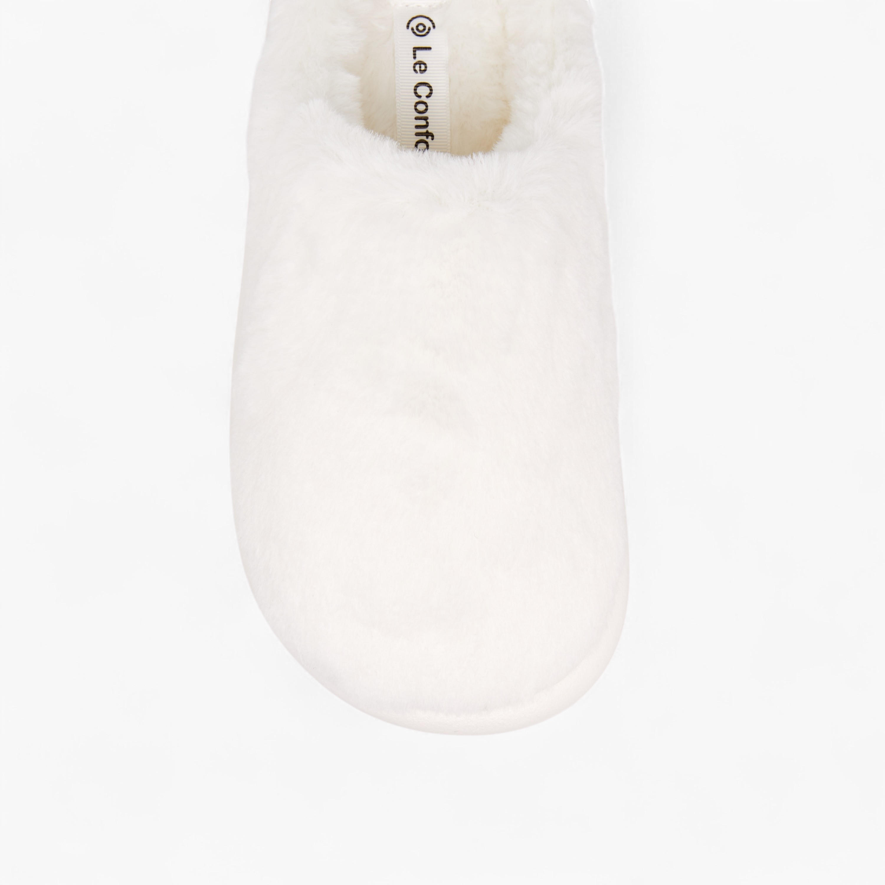 حذاء ميول لغرفة النوم سهل الارتداء من الفرو الصناعي من لو كونفورت-women-shoes-bedroomslippers-image-3