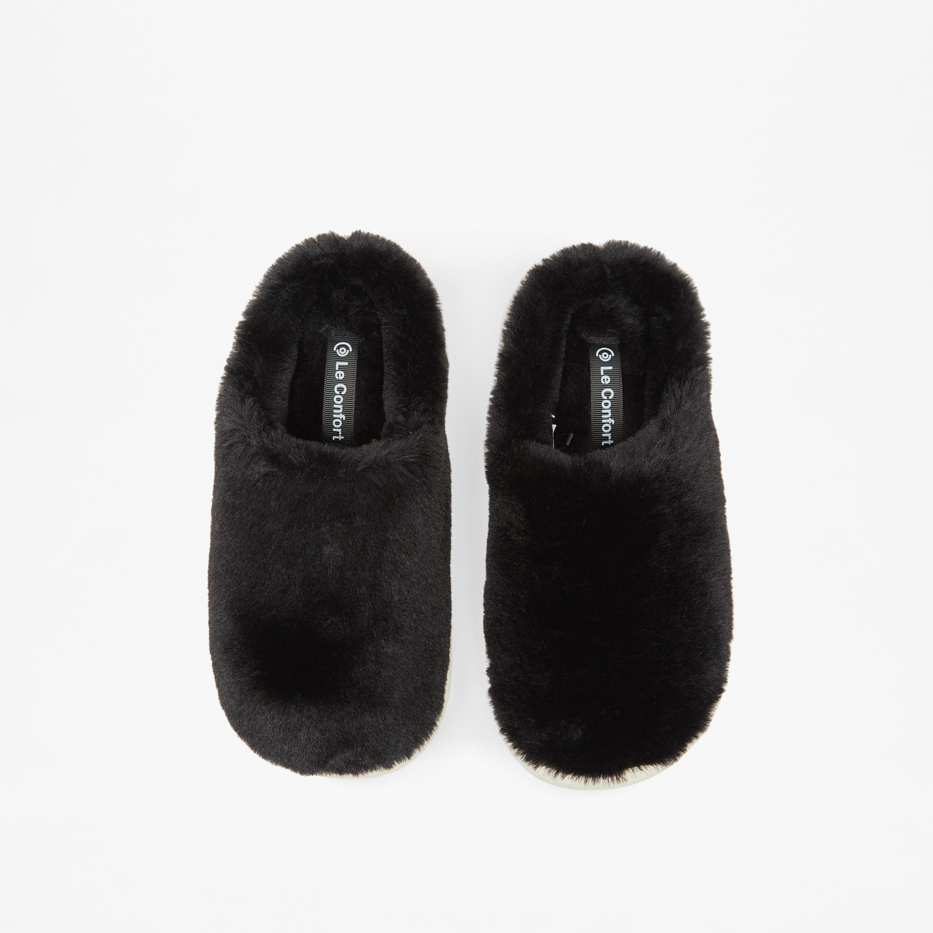 حذاء ميول لغرفة النوم سهل الارتداء من الفرو الصناعي من لو كونفورت-women-shoes-bedroomslippers-image-1