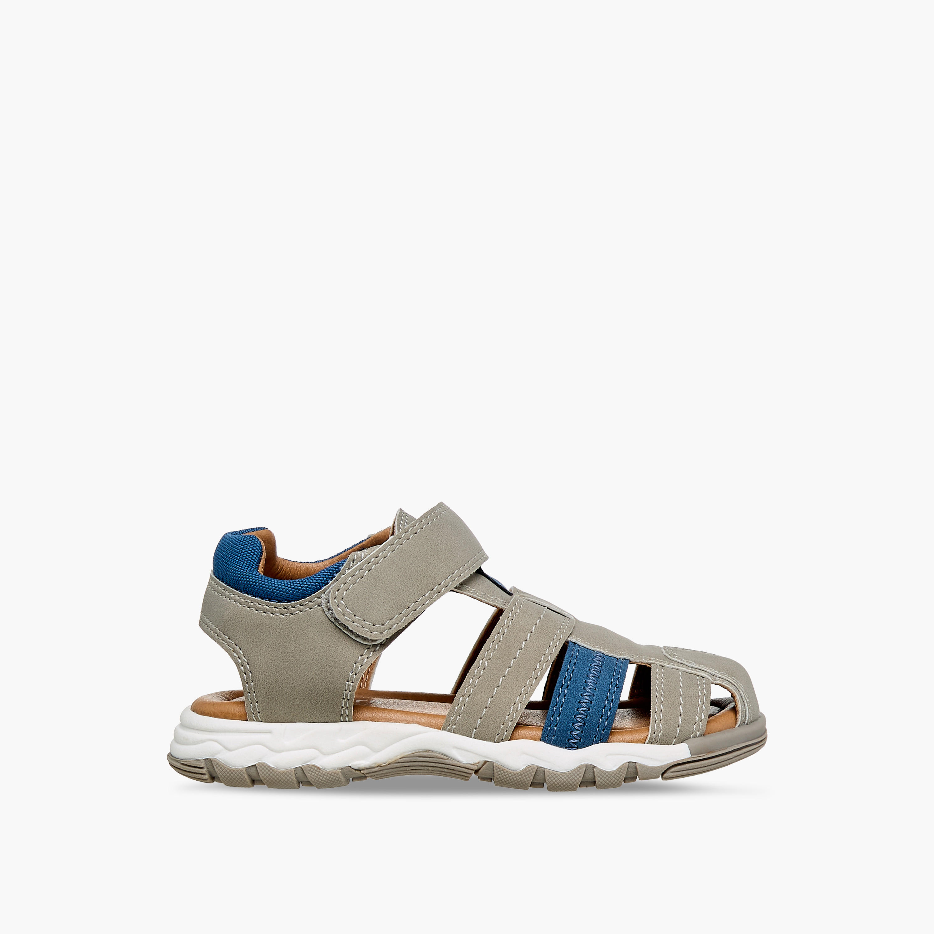 Juniors Boys Hook & Loop Sandals-boys-shoes-sandals-image-2