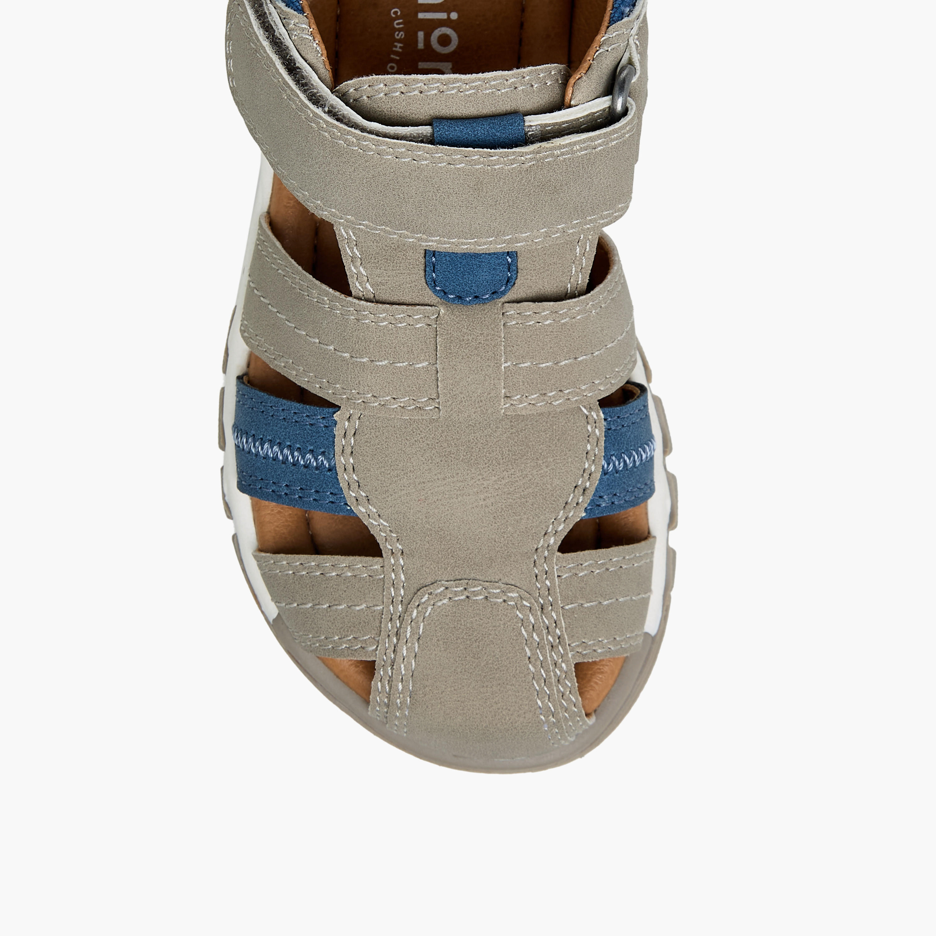 Juniors Boys Hook & Loop Sandals-boys-shoes-sandals-image-3