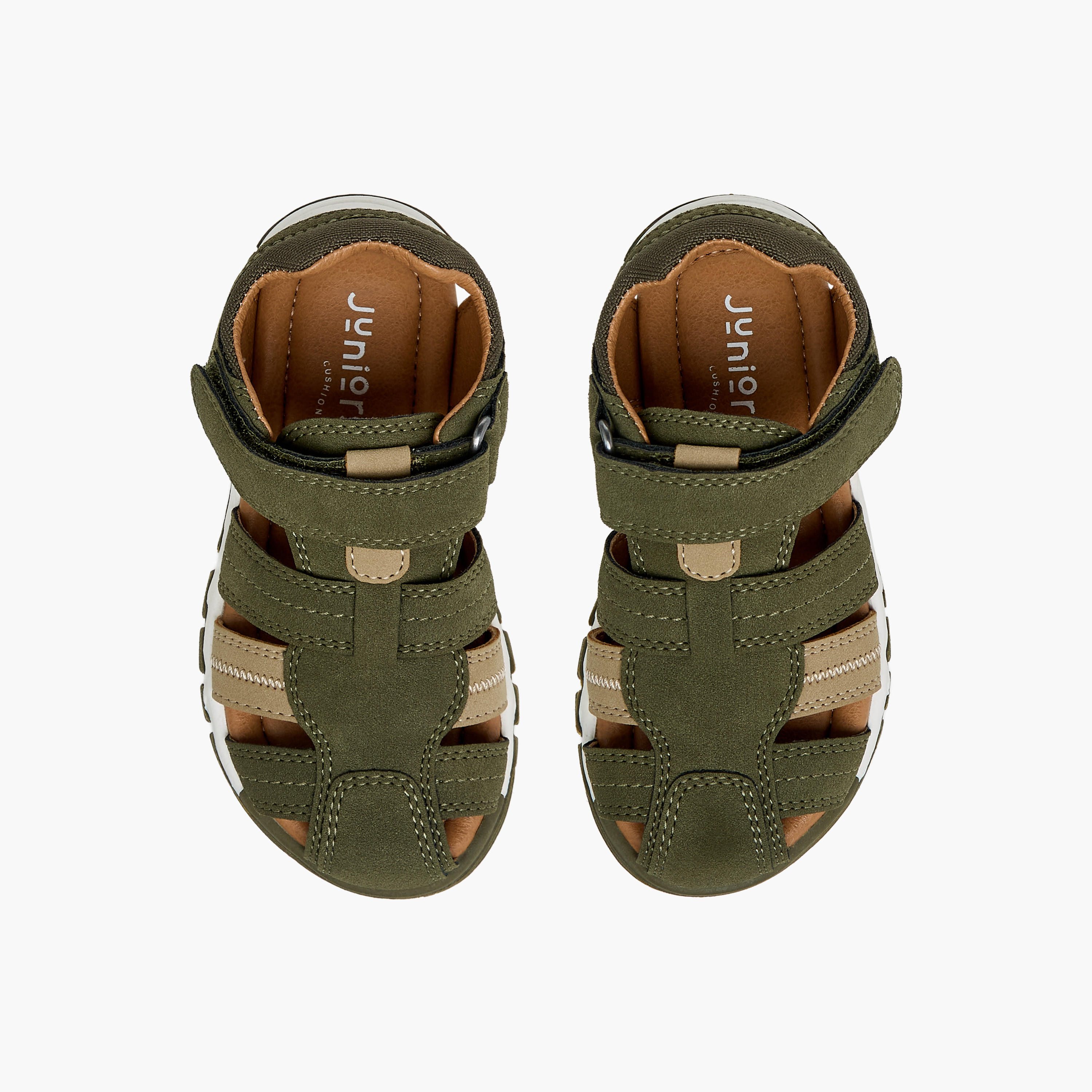 Juniors Boys Hook & Loop Sandals-boys-shoes-sandals-image-1