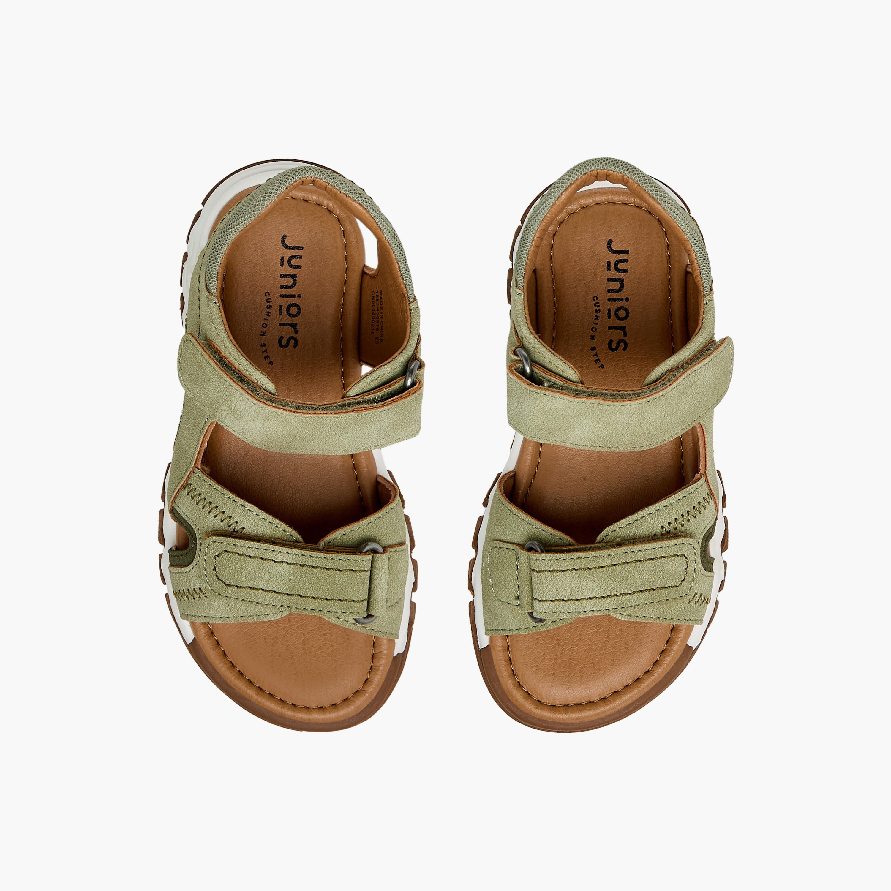 Juniors Boys Hook and Loop Sandals-boys-shoes-sandals-image-1