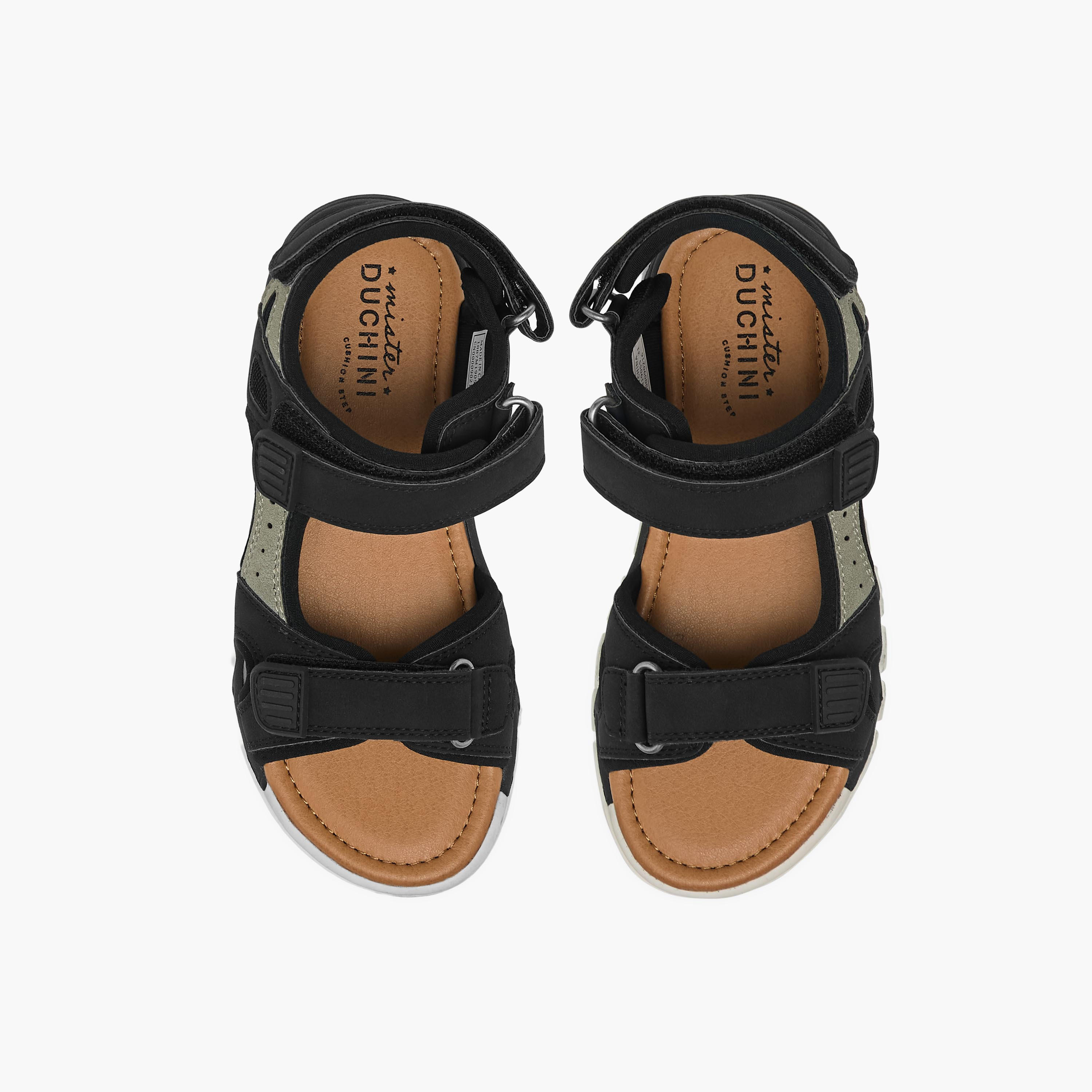 صندل أحزمة بشريط إغلاق لاصق للأولاد من مستر دوتشيني-boys-shoes-sandals-image-1