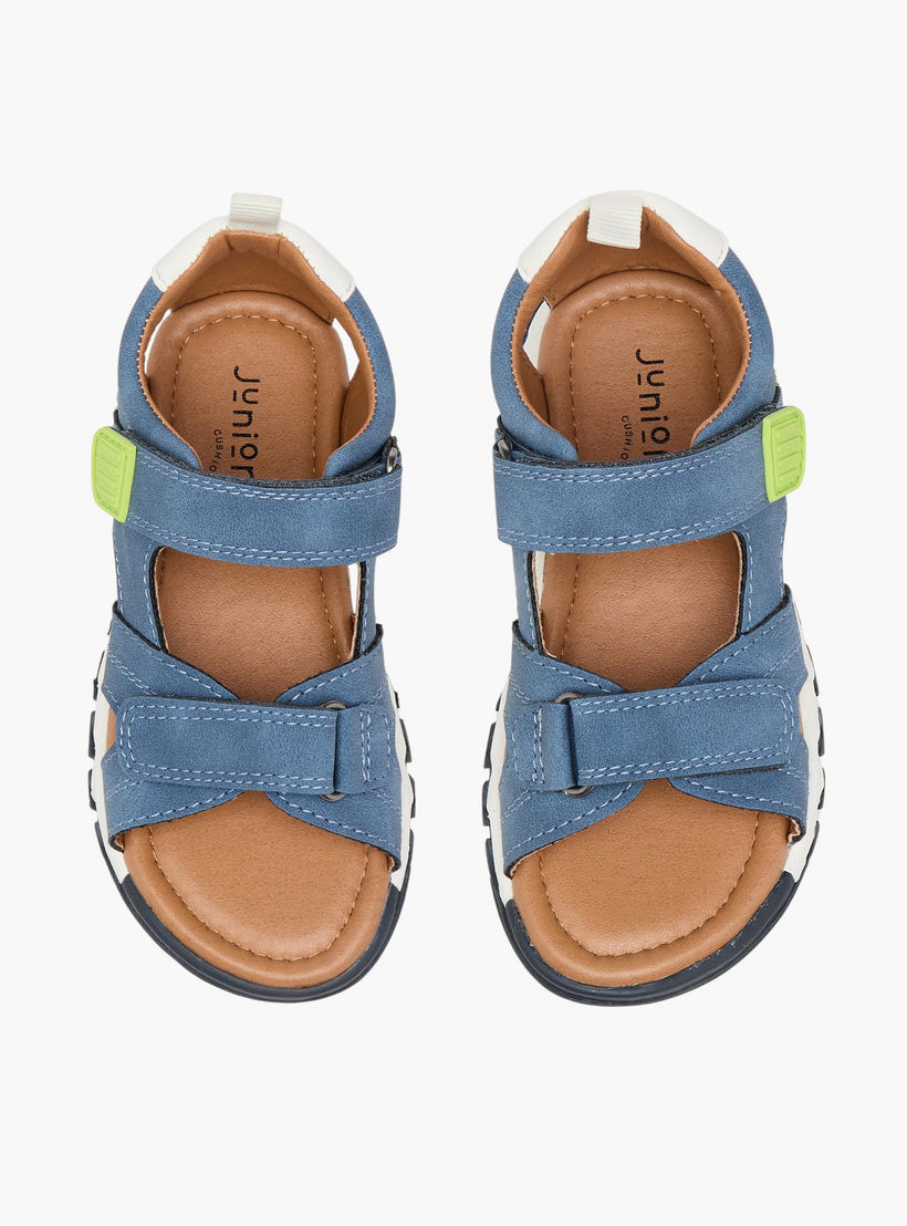 Juniors Boys Open Toe Hook & Loop Sandals-boys-shoes-sandals-image-1