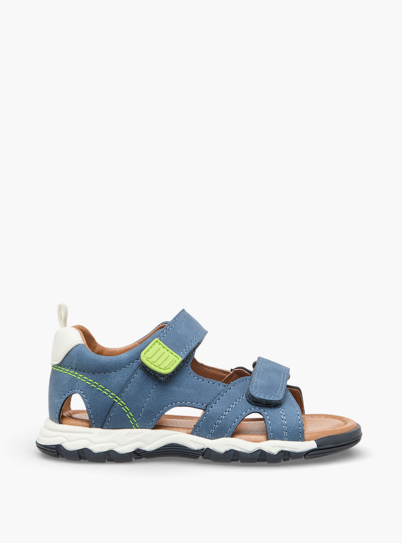 Juniors Boys Open Toe Hook & Loop Sandals-boys-shoes-sandals-image-2