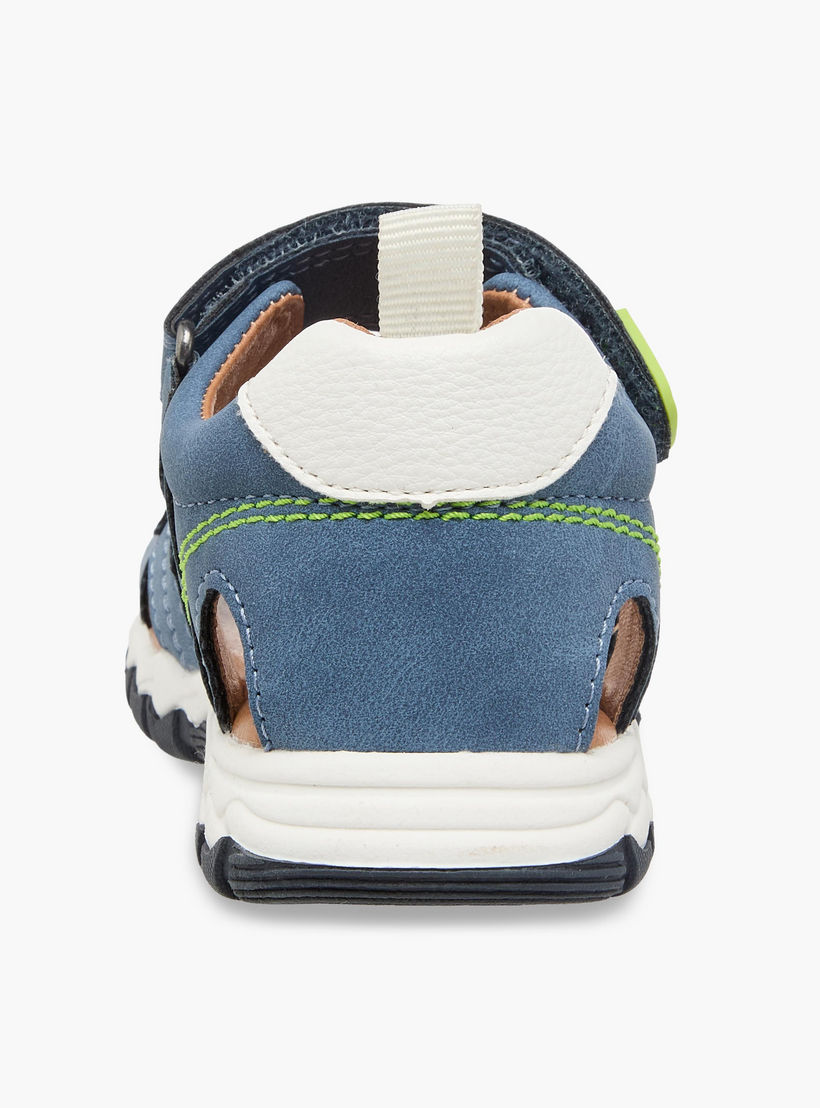 Juniors Boys Open Toe Hook & Loop Sandals-boys-shoes-sandals-image-4
