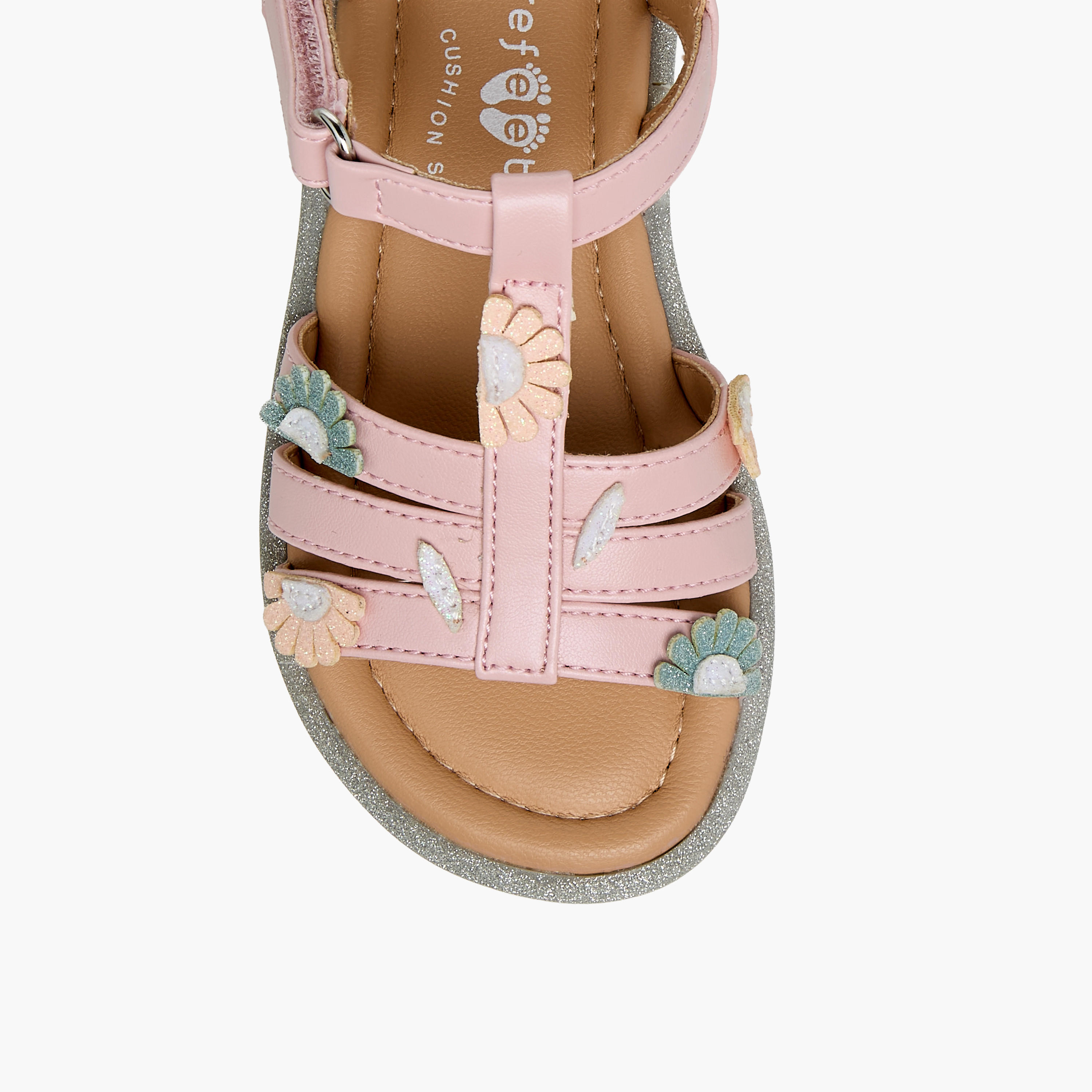 صندل بشريط إغلاق للفتيات من بيرفيت-girls-shoes-sandals-image-3