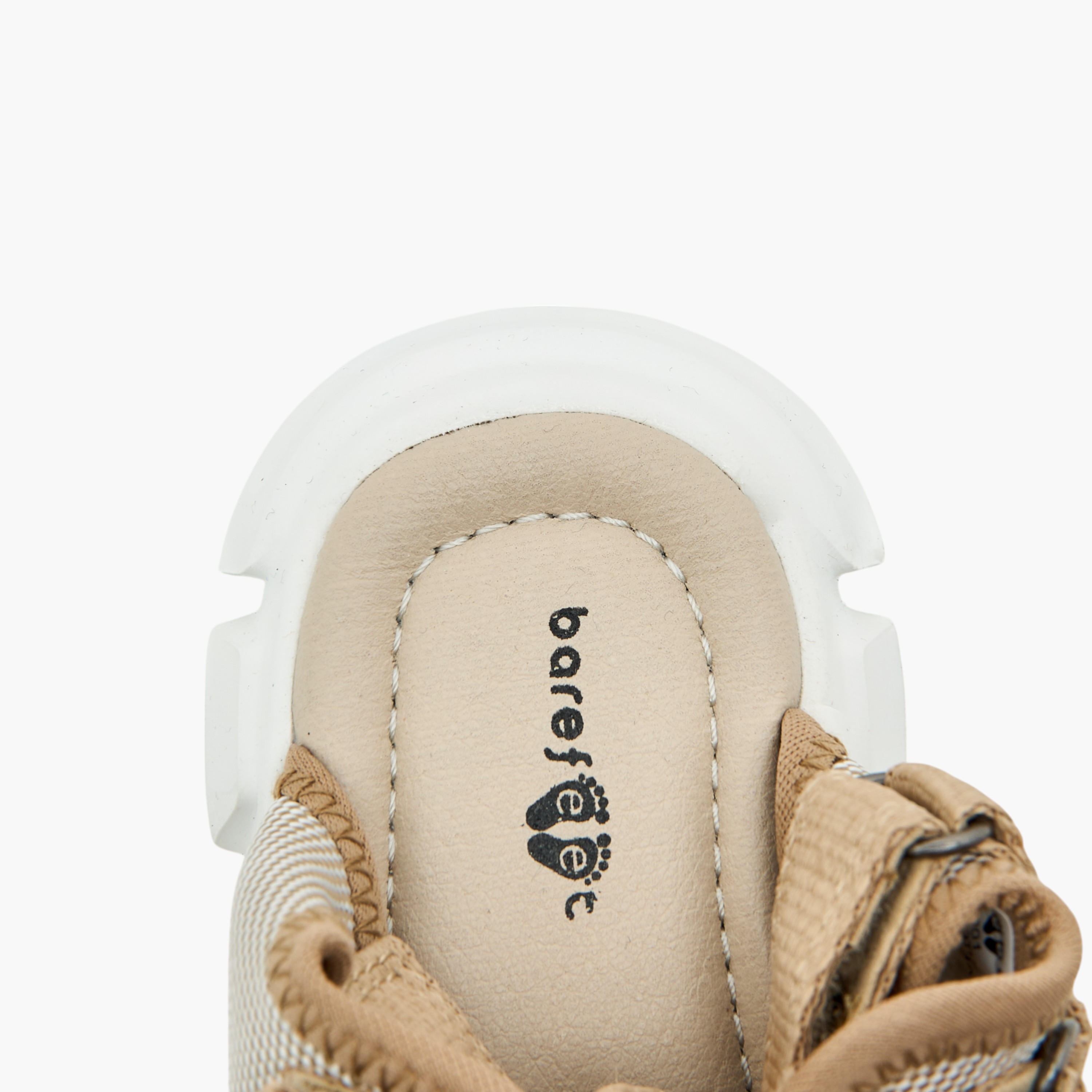Barefeet Textured Floaters with Hook and Loop Closure-baby-boys-shoes-sandals-image-5