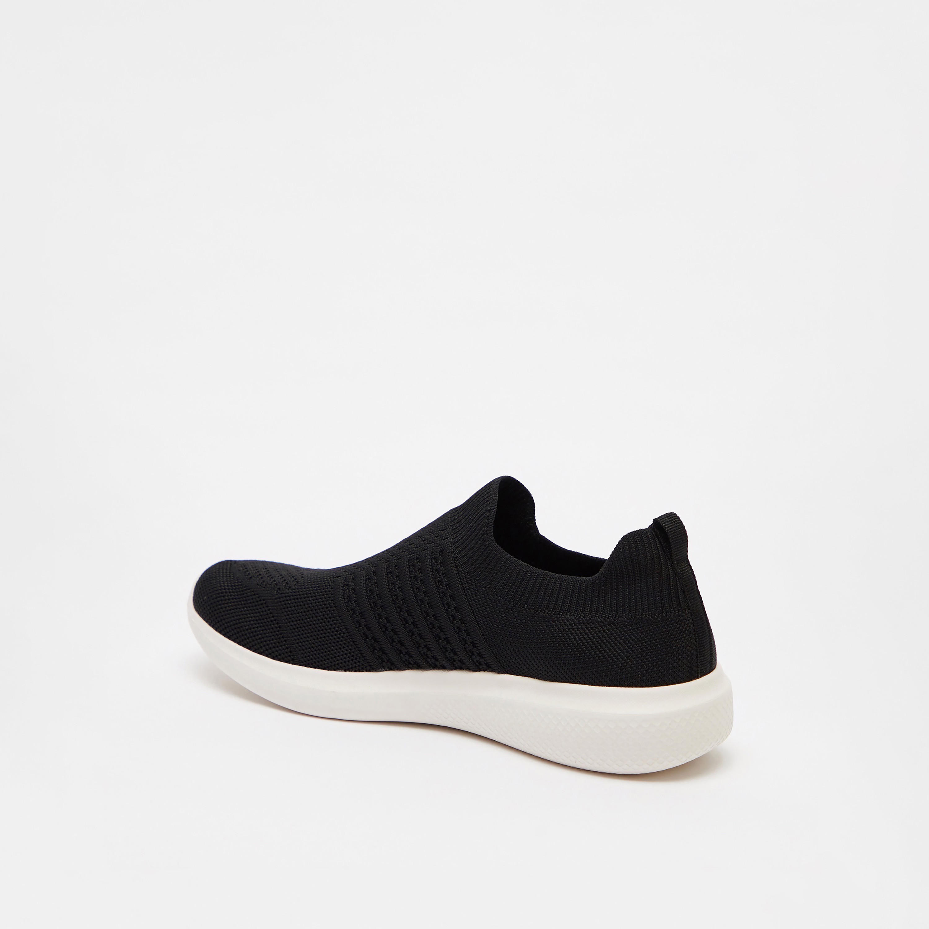 Dash Women's Textured Slip-On Lightweight Sports Shoes with Cushioning-sports-women-shoes-image-3