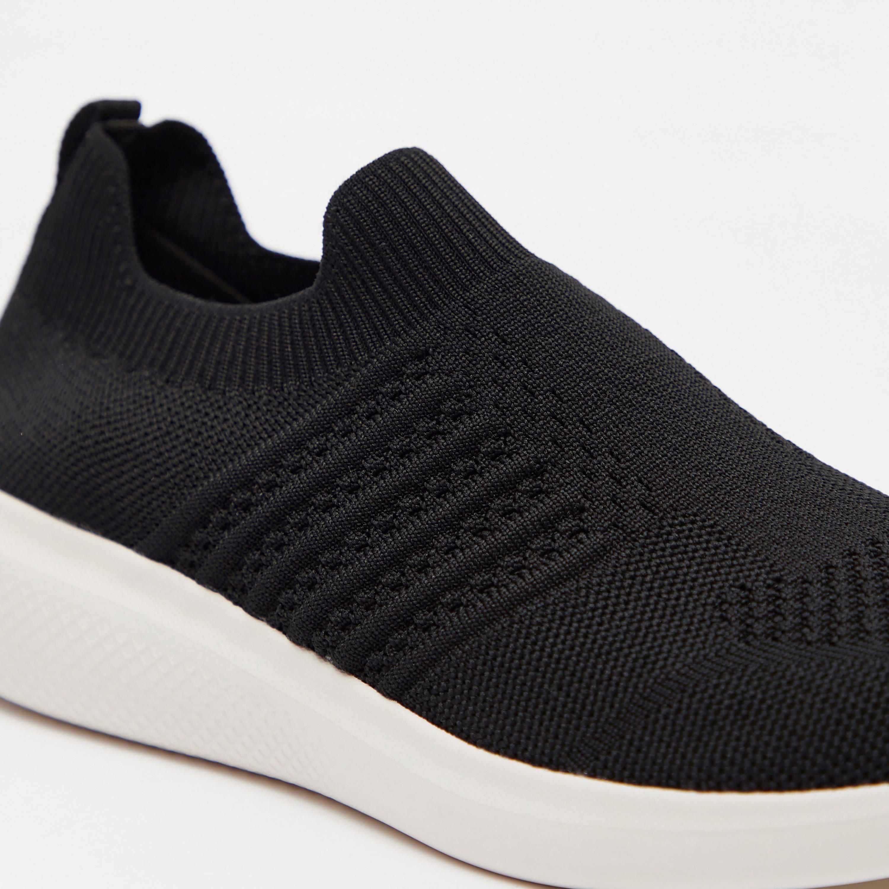 Dash Women's Textured Slip-On Lightweight Sports Shoes with Cushioning-sports-women-shoes-image-4