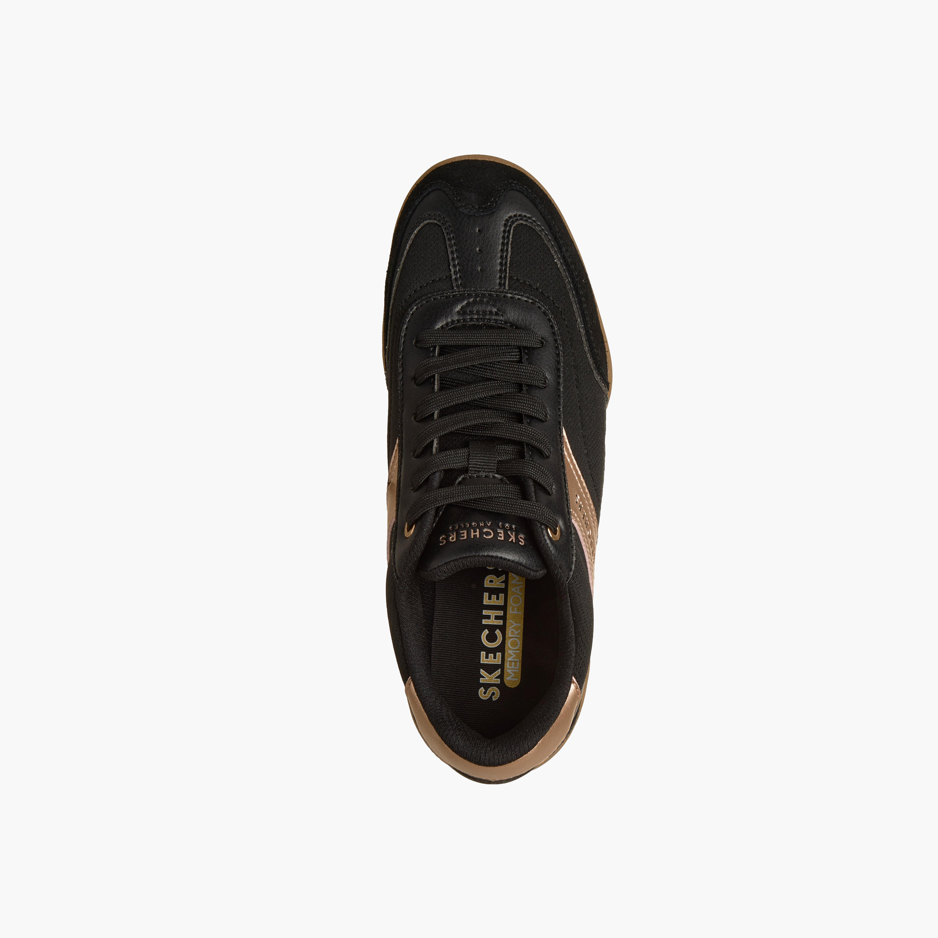 حذاء رياضي للكاحل للنساء برباط إغلاق من سكيتشرز-women-shoes-sneakers-image-2