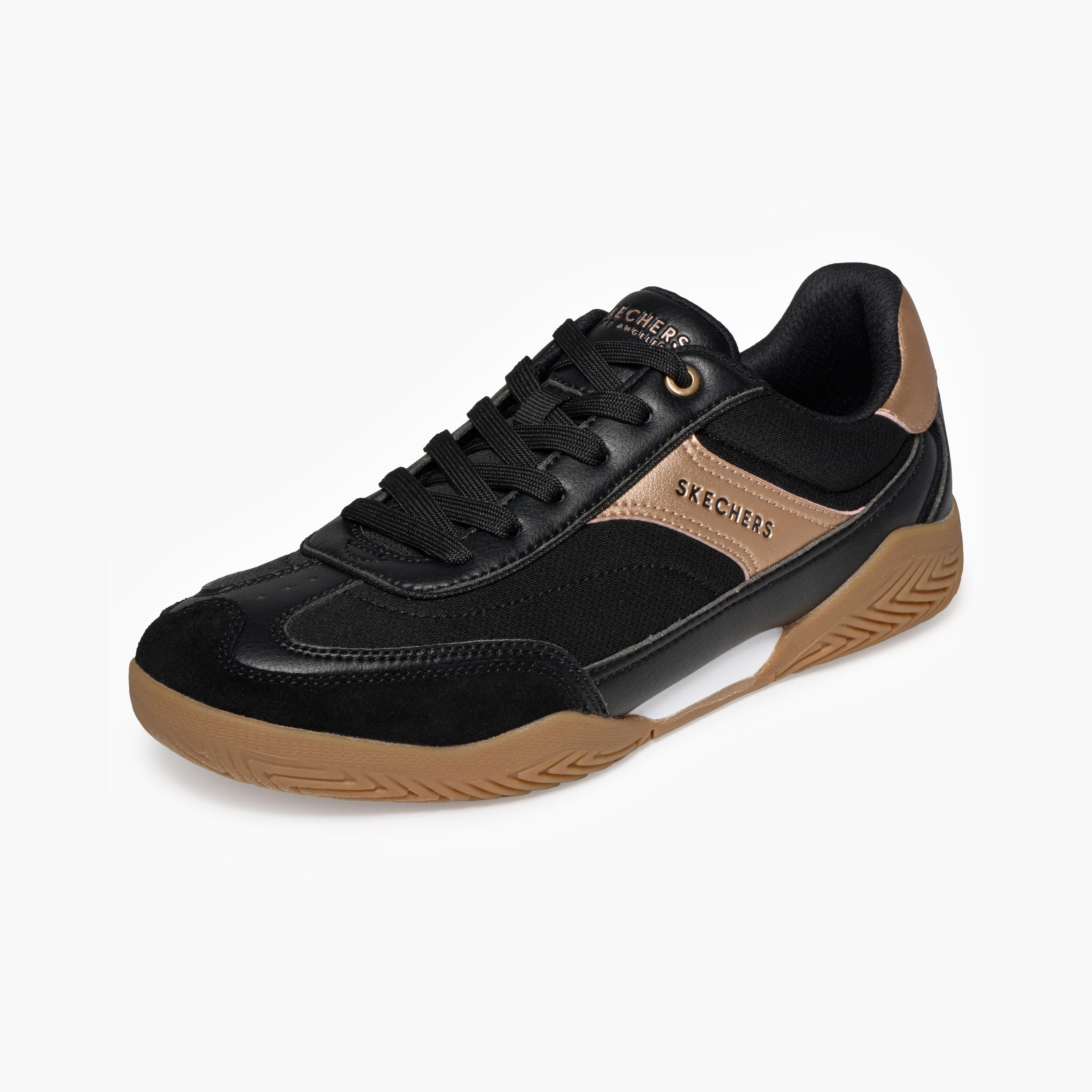 حذاء رياضي للكاحل للنساء برباط إغلاق من سكيتشرز-women-shoes-sneakers-image-3