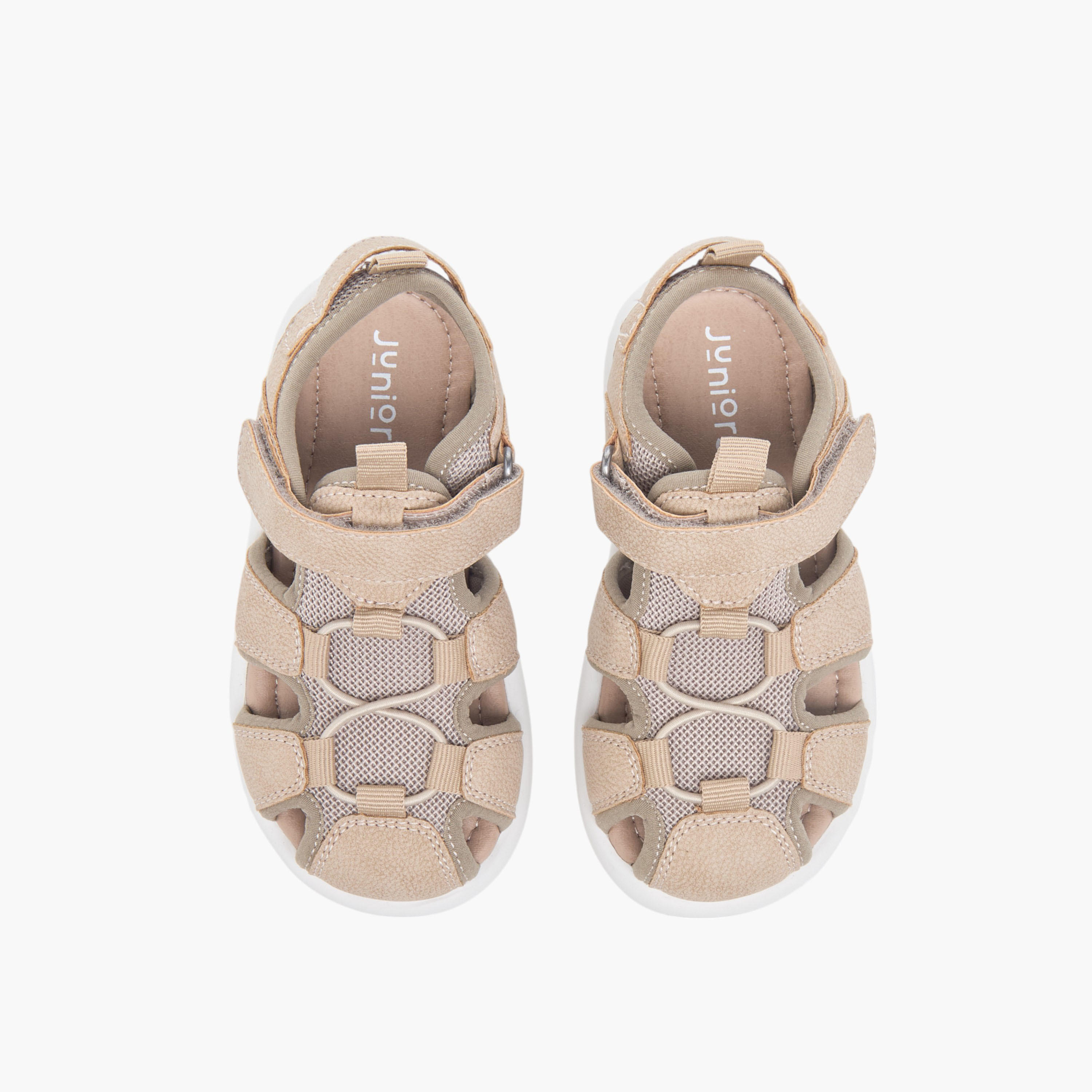 صندل فيشرمان بارز الملمس بشريط إغلاق لاصق من جونيوزر-boys-shoes-sandals-image-1